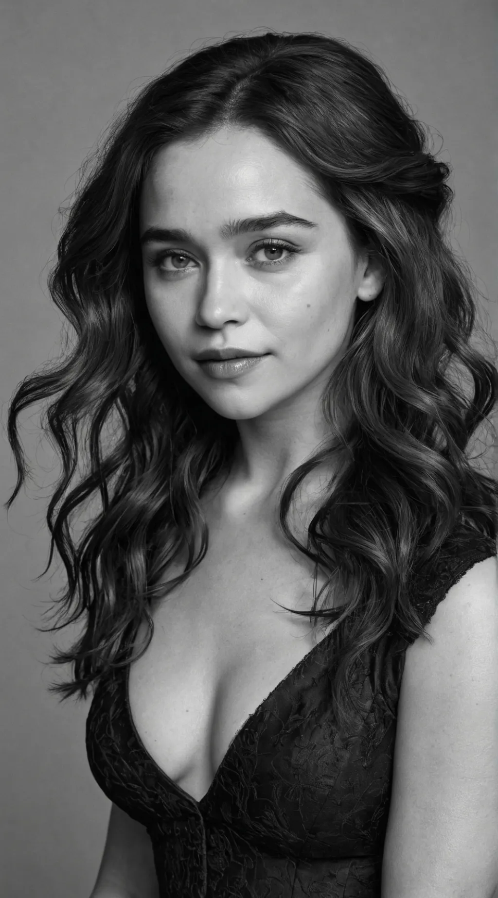 ai character: Emilia Clarke  background