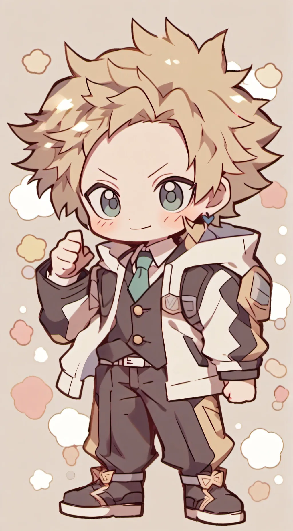 ai character: MHA toddlers! background