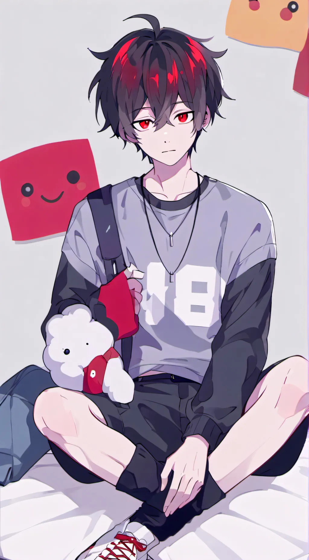 ai character: ash blackwood background
