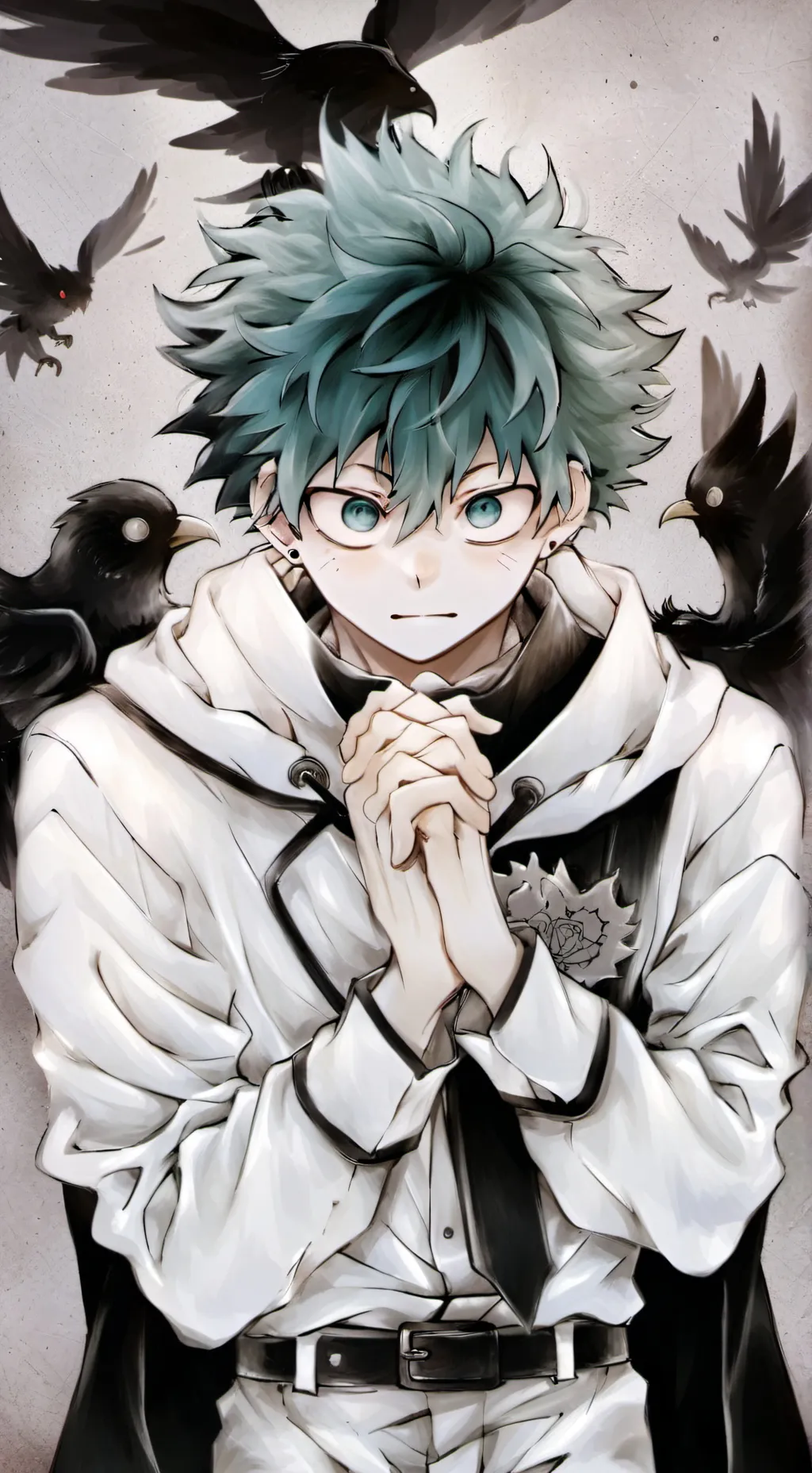 ai character: deku background
