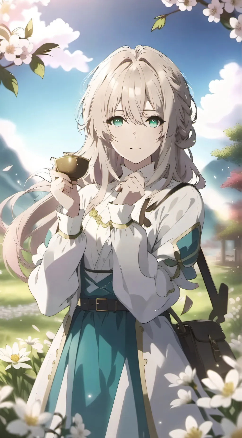 ai character: kitten background