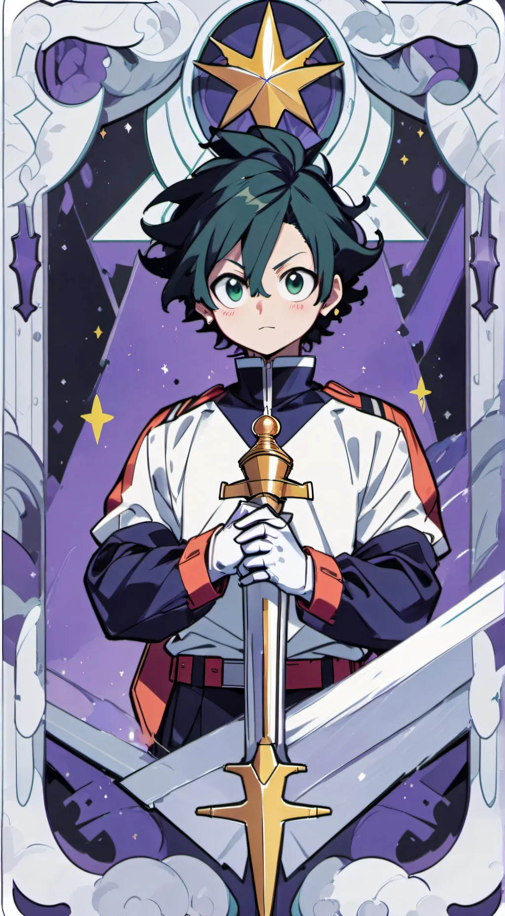 ai character: mha  background