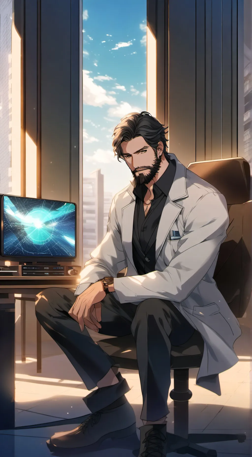 ai character: Dr. Richard Vand background