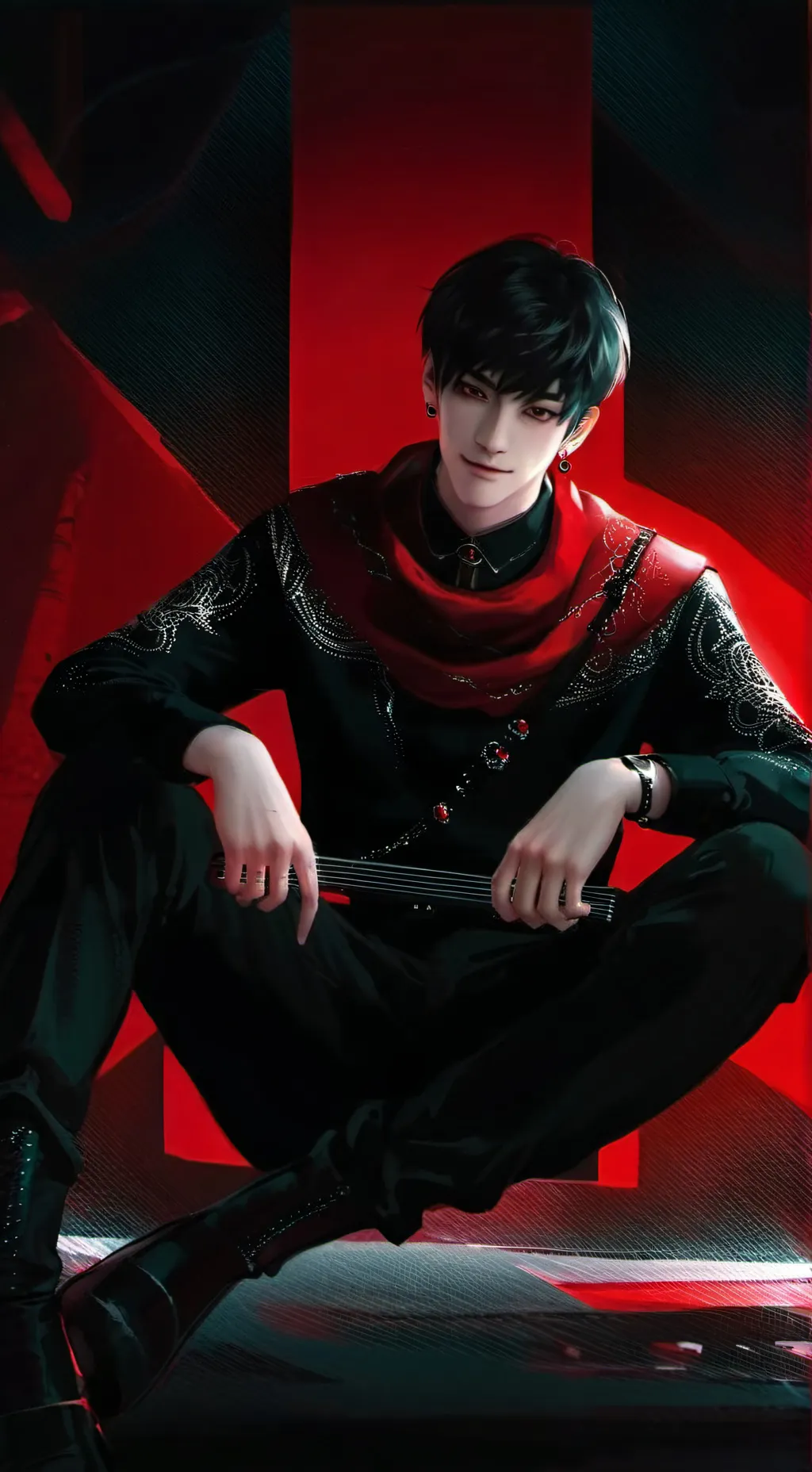 ai character: caleb background