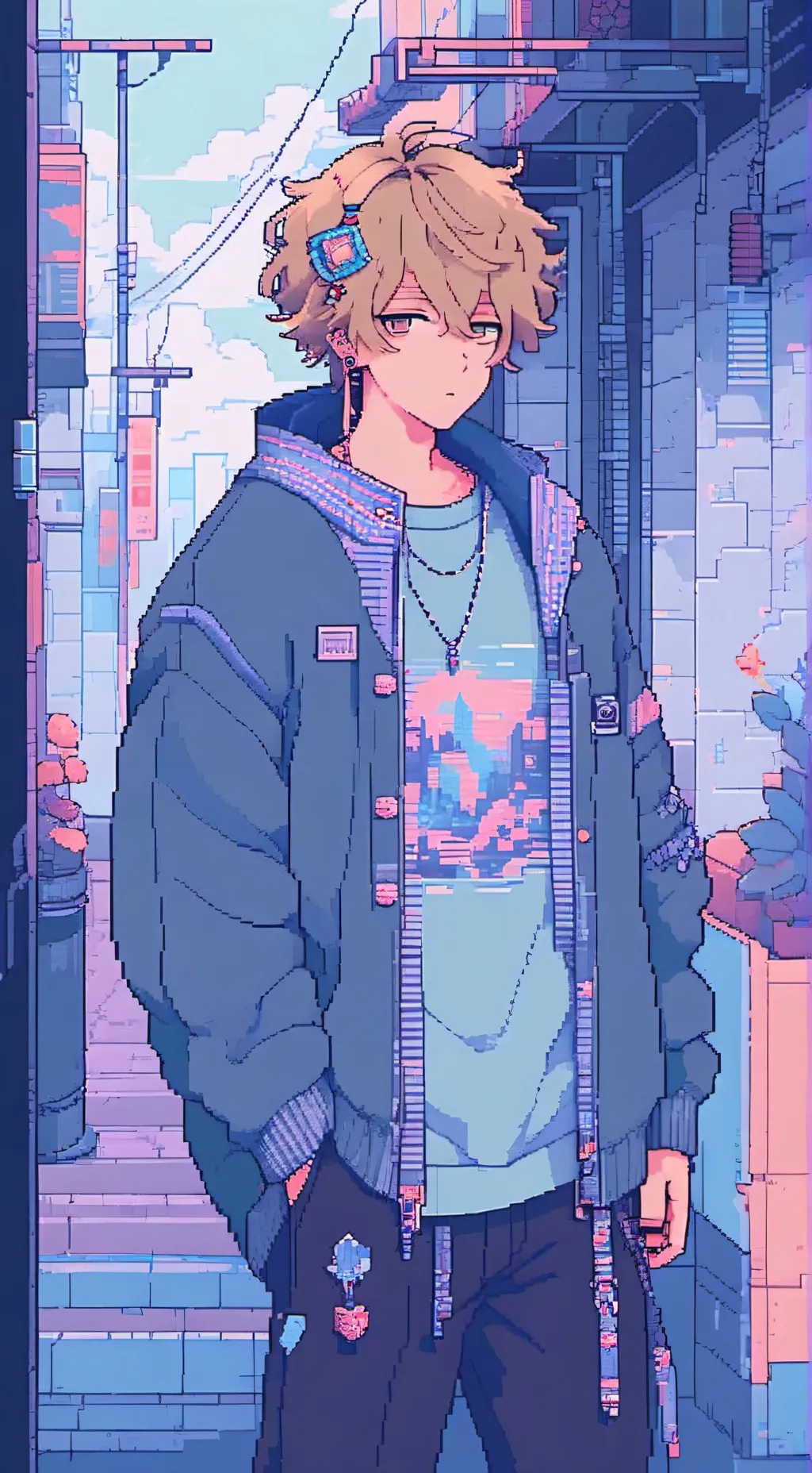 ai character: Malachi barton  background