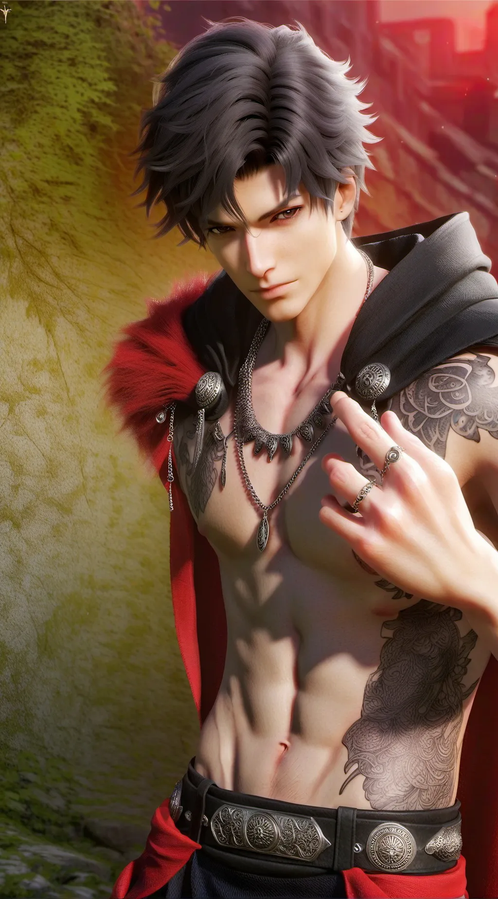ai character: Gay BL background