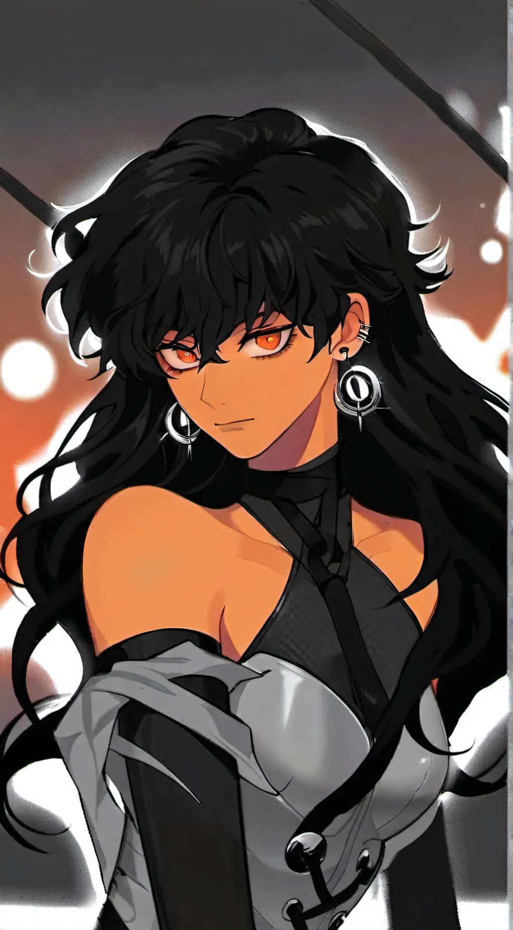 ai character: Female Ari Boyd  background