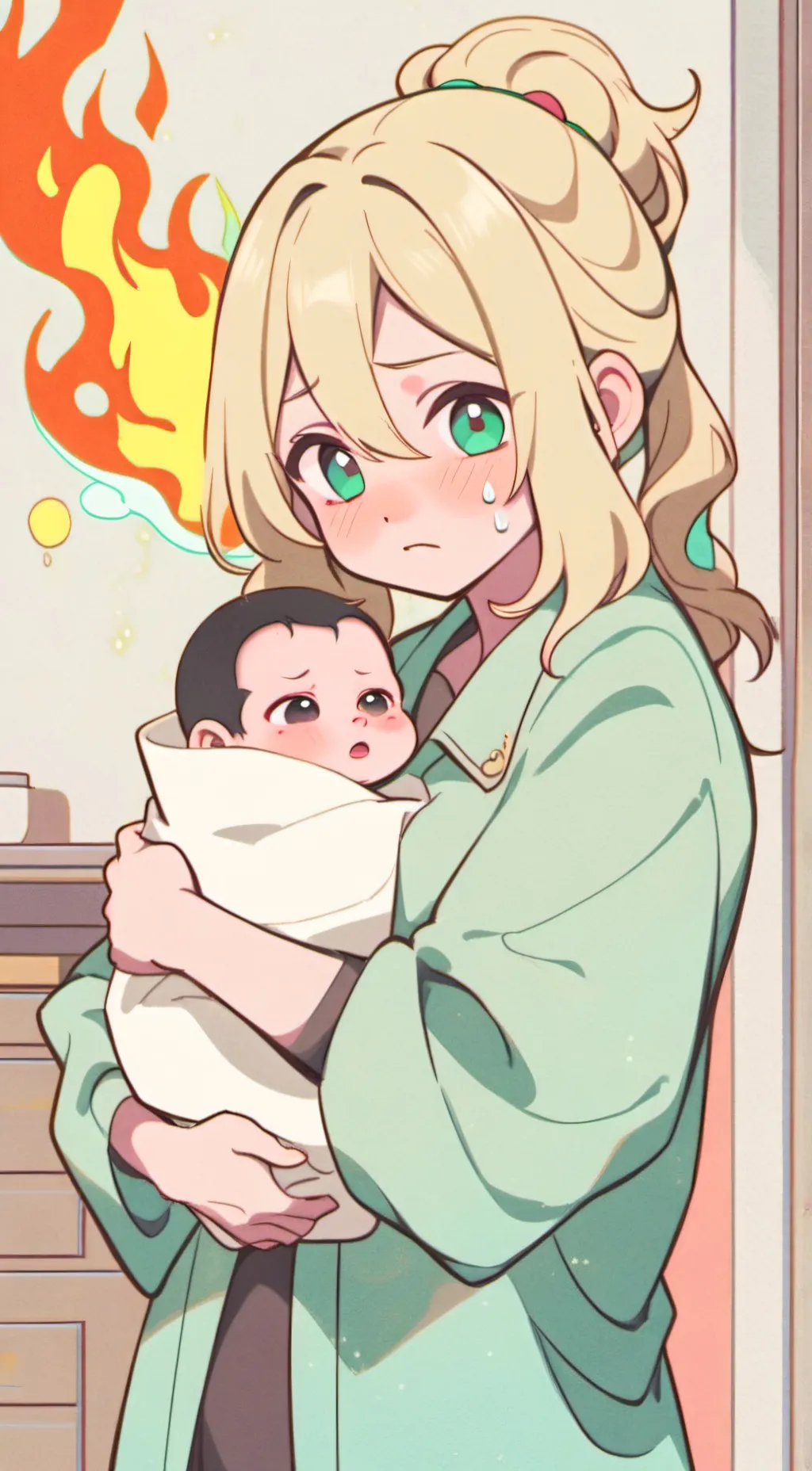 Talkie AI - Chat with Newborn boy 👶🧸🎽🩵🖍️