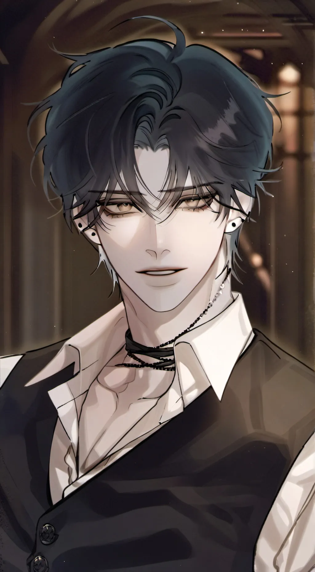 ai character: Nika  background