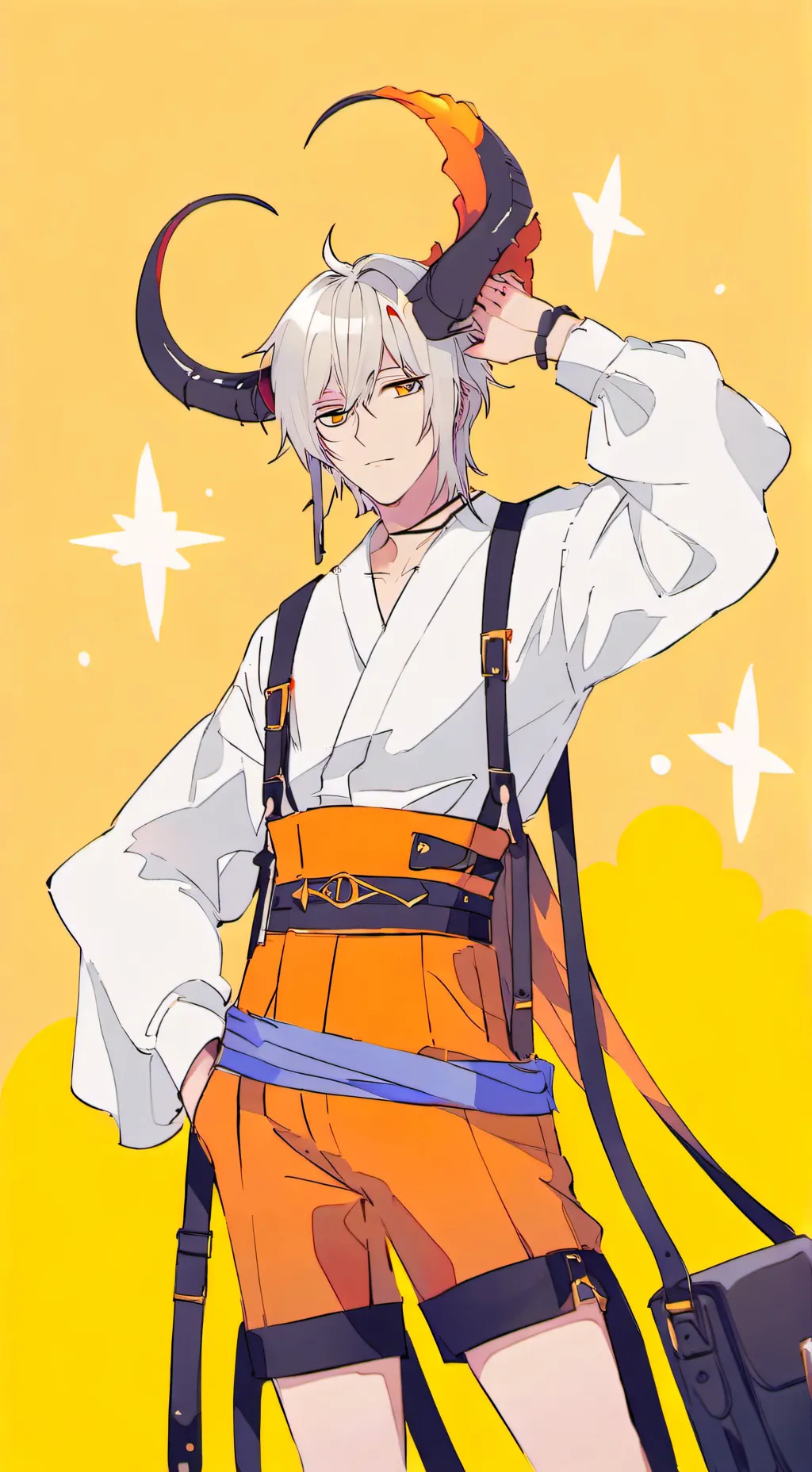 ai character: HB background