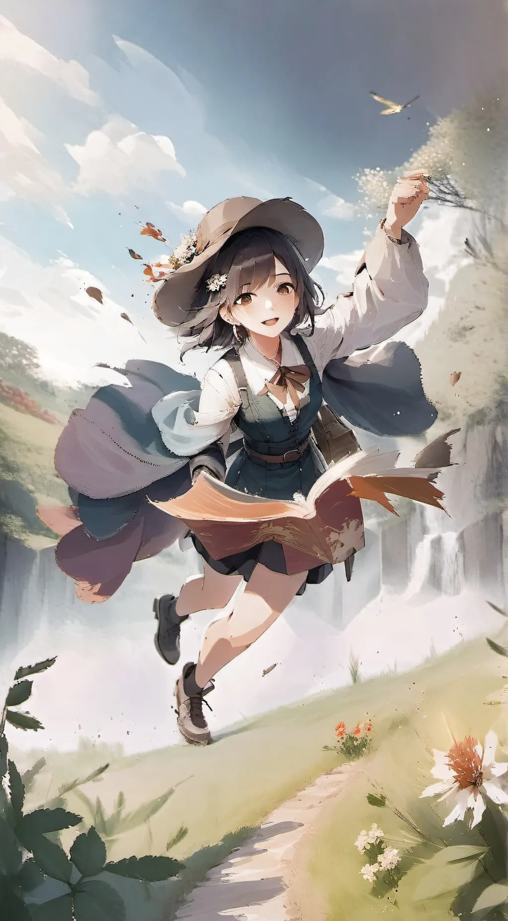 ai character: Susy  background