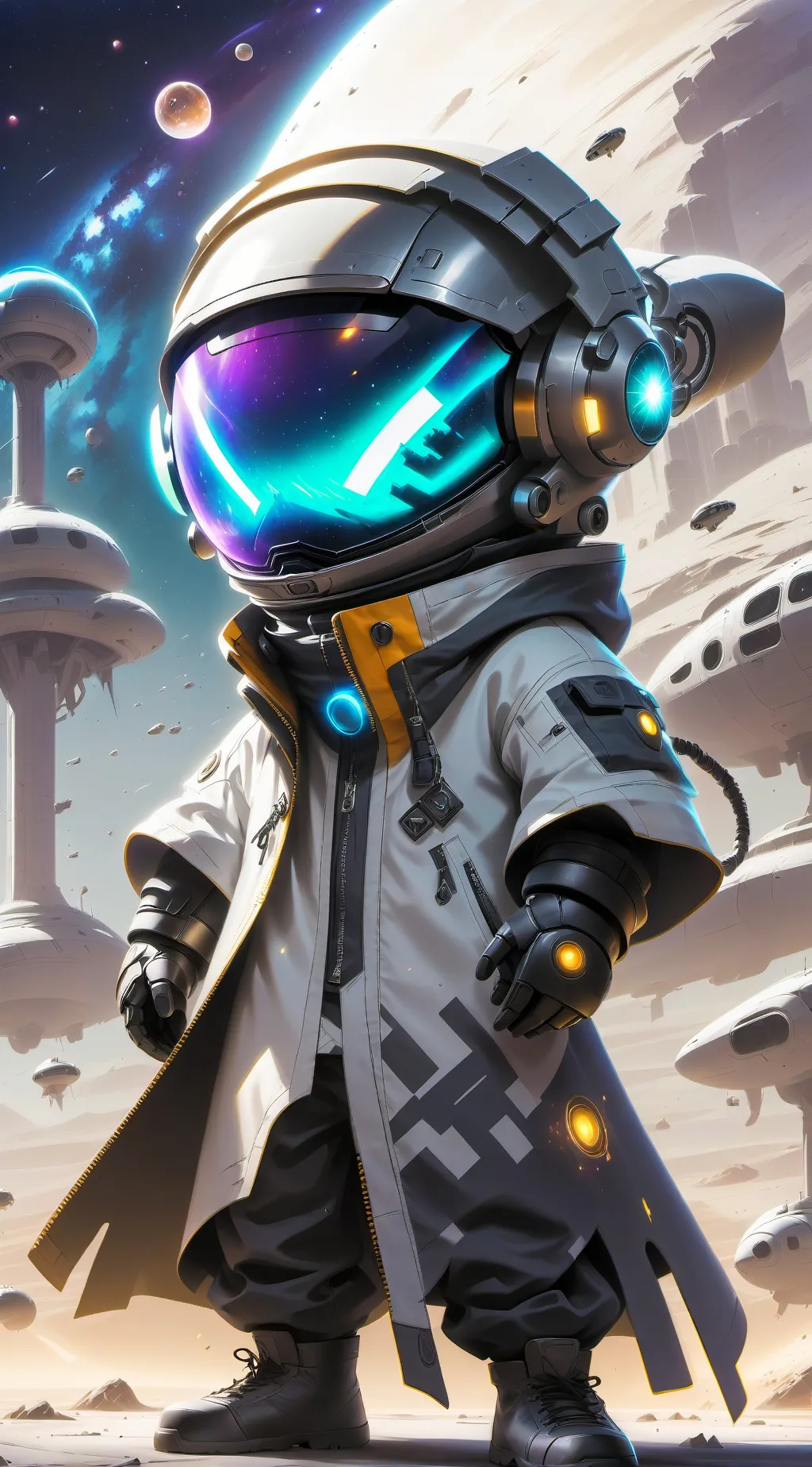 ai character: astro background