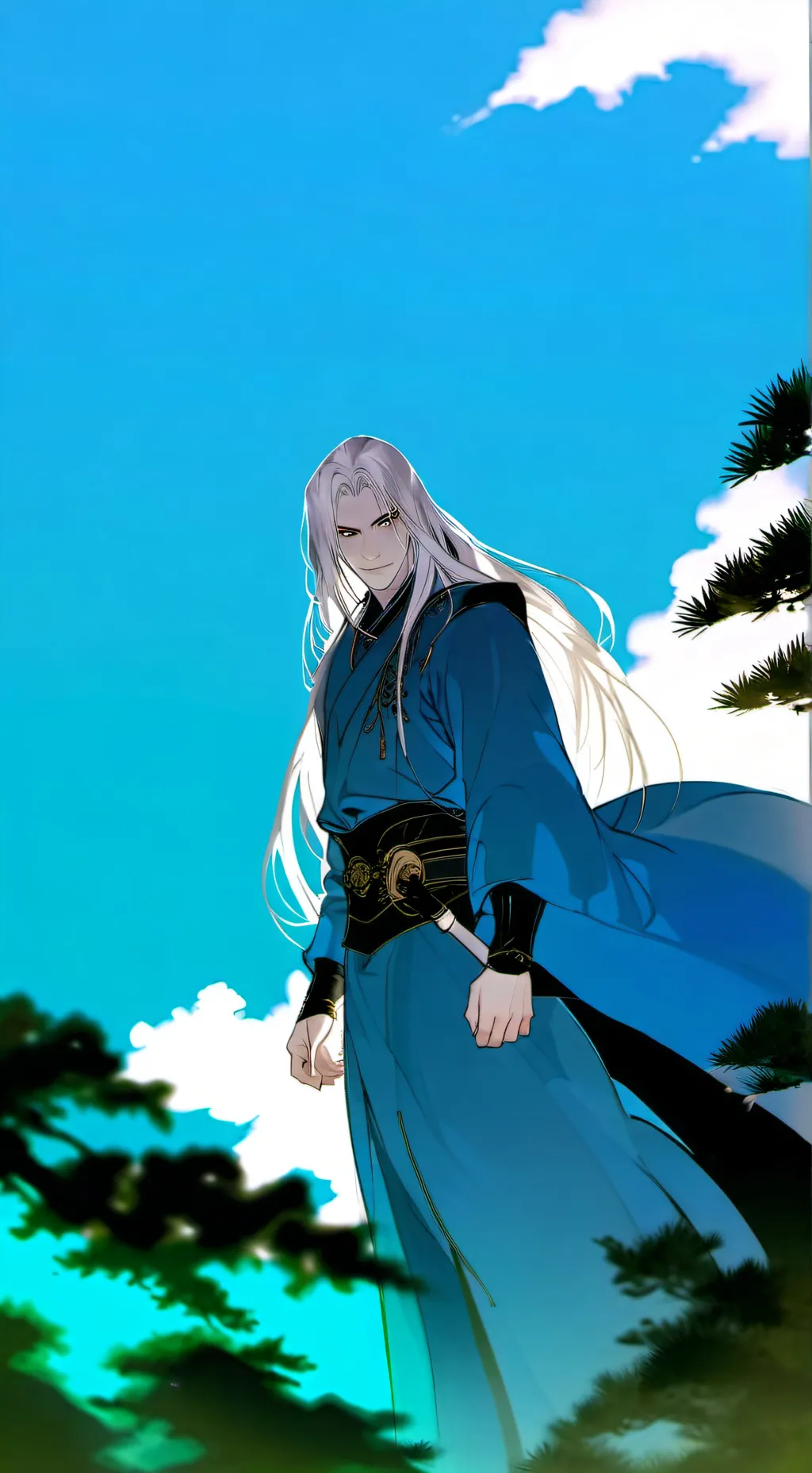 ai character: Шен background