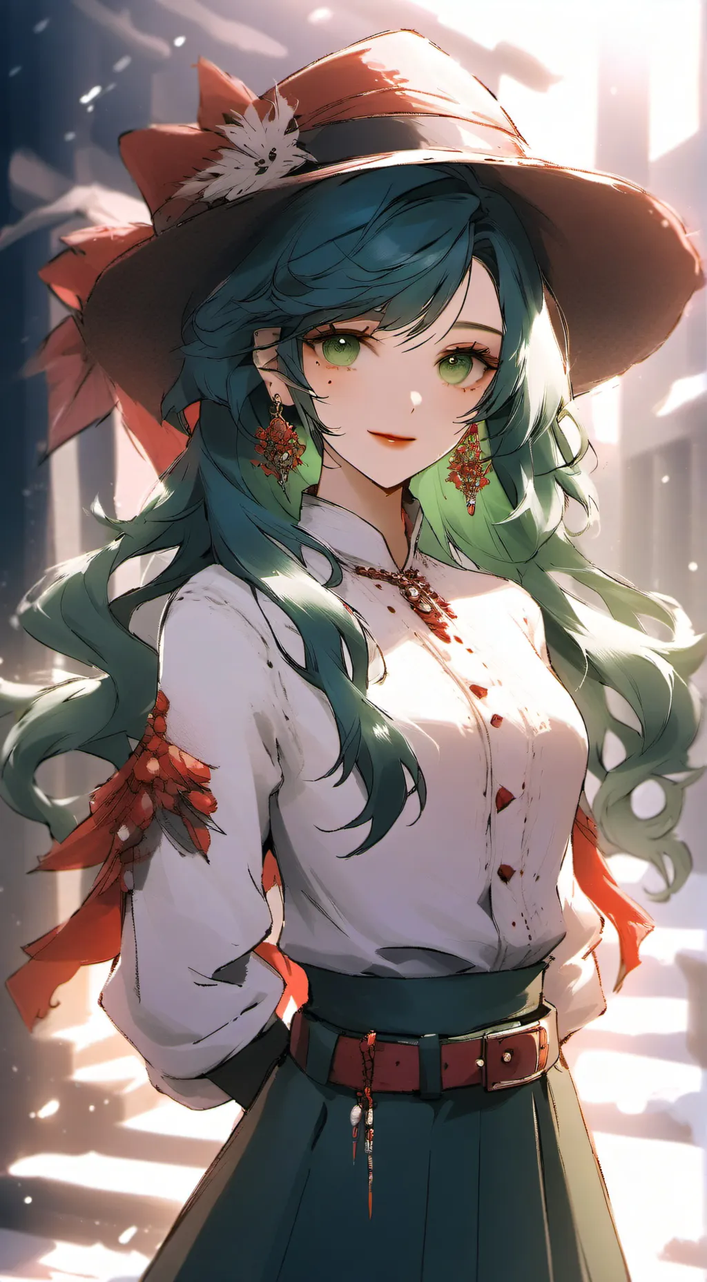 ai character: olivia  background