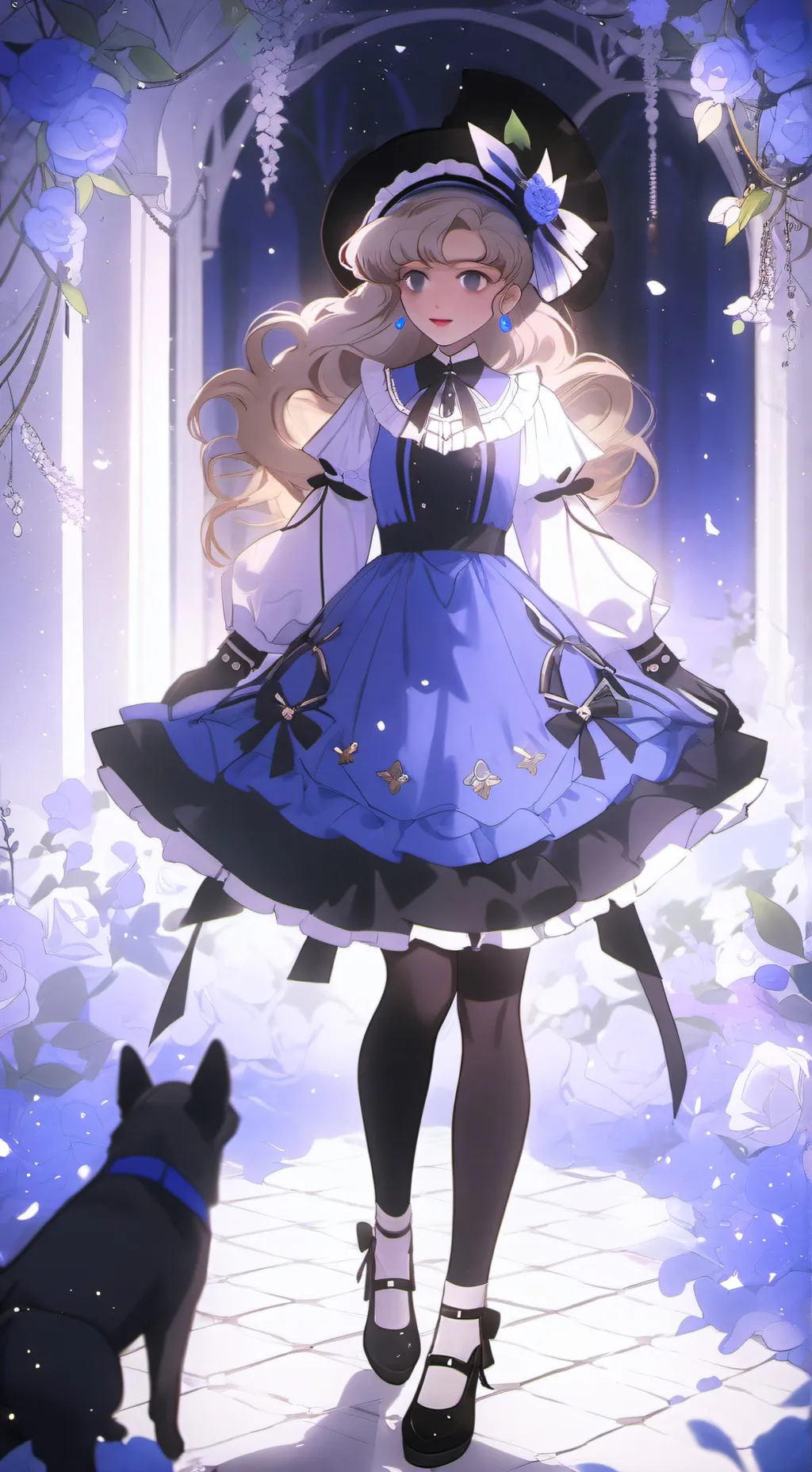 ai character: ~iris~ background