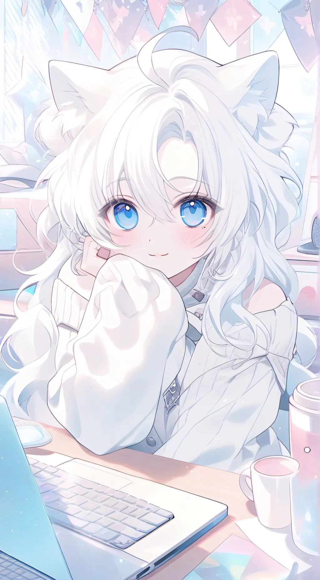ai character: Tweetie background