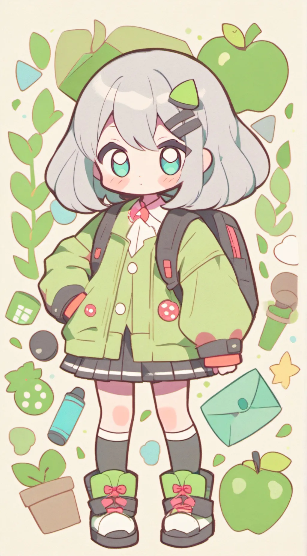 ai character: Ana Clara background