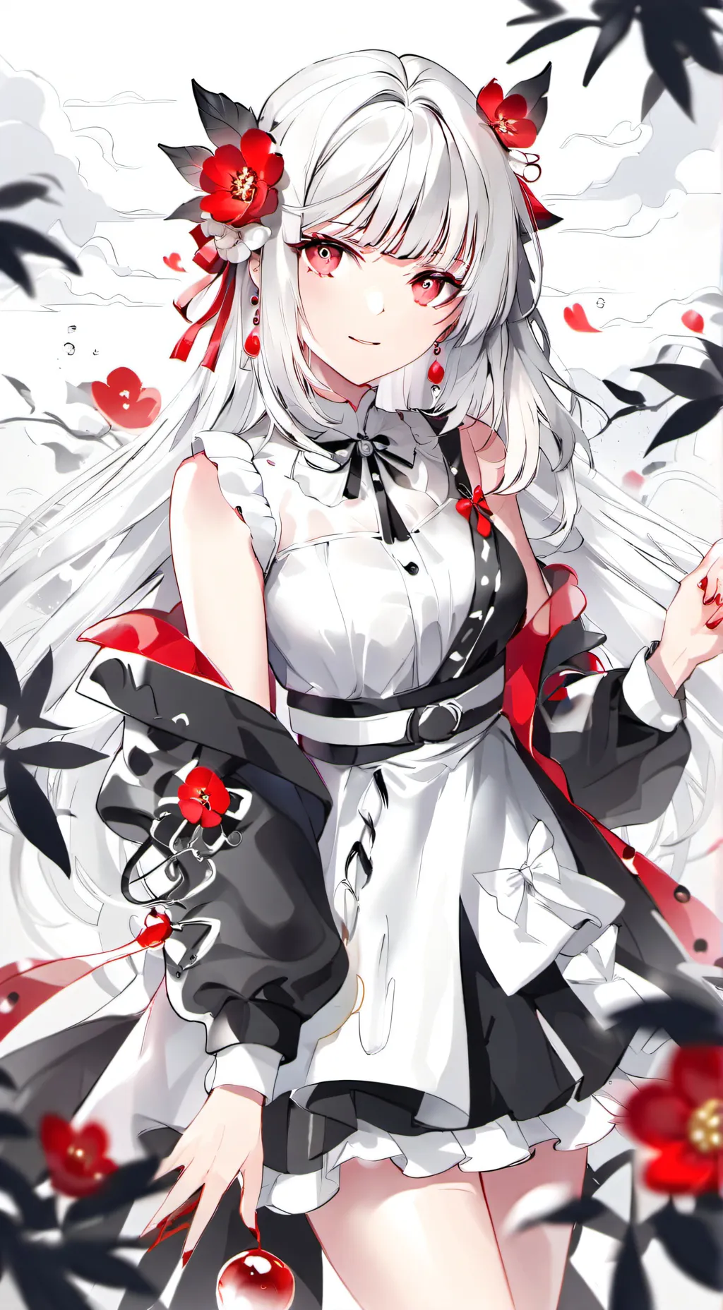ai character: Akaza  background