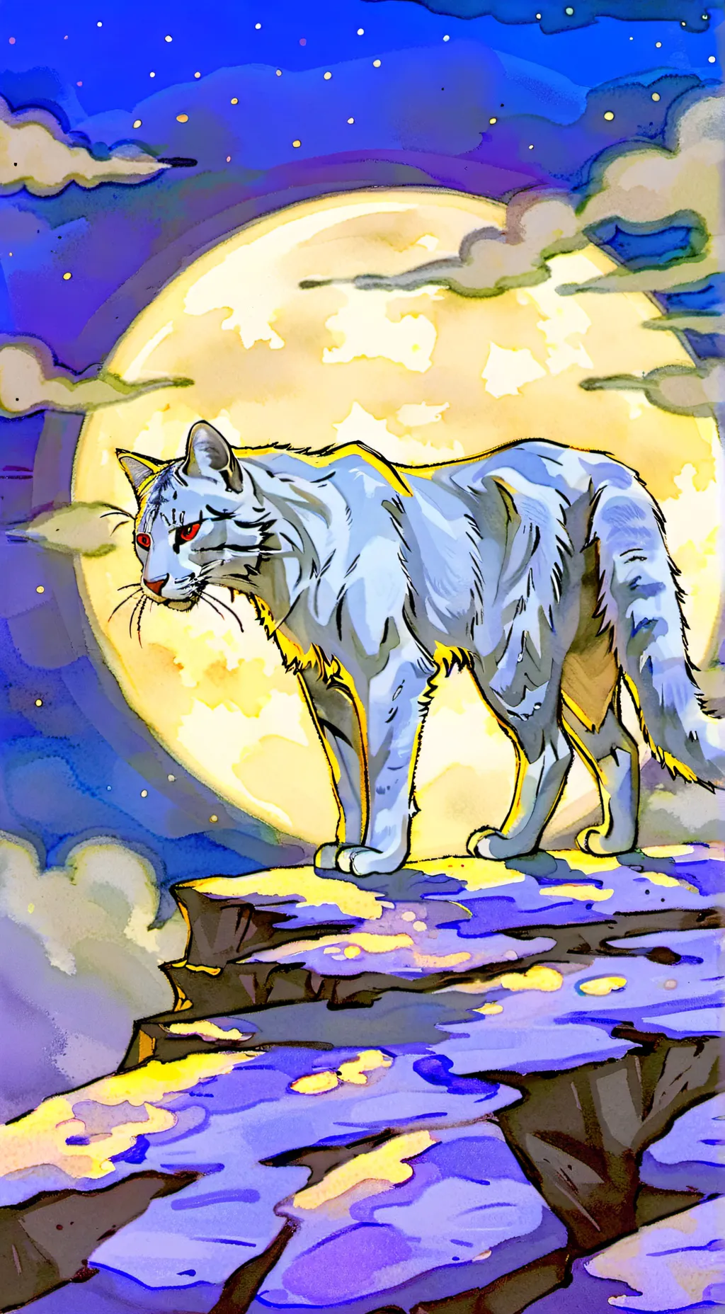 ai character: The WereCat (Pete) background