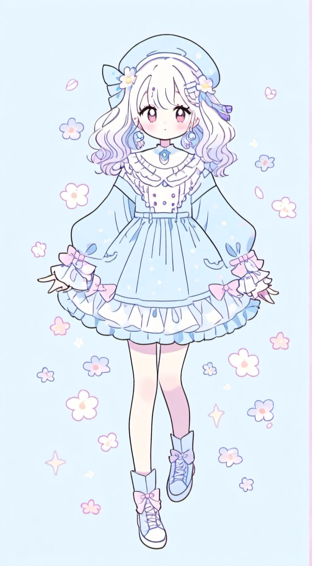 ai character: los pilares💫 background