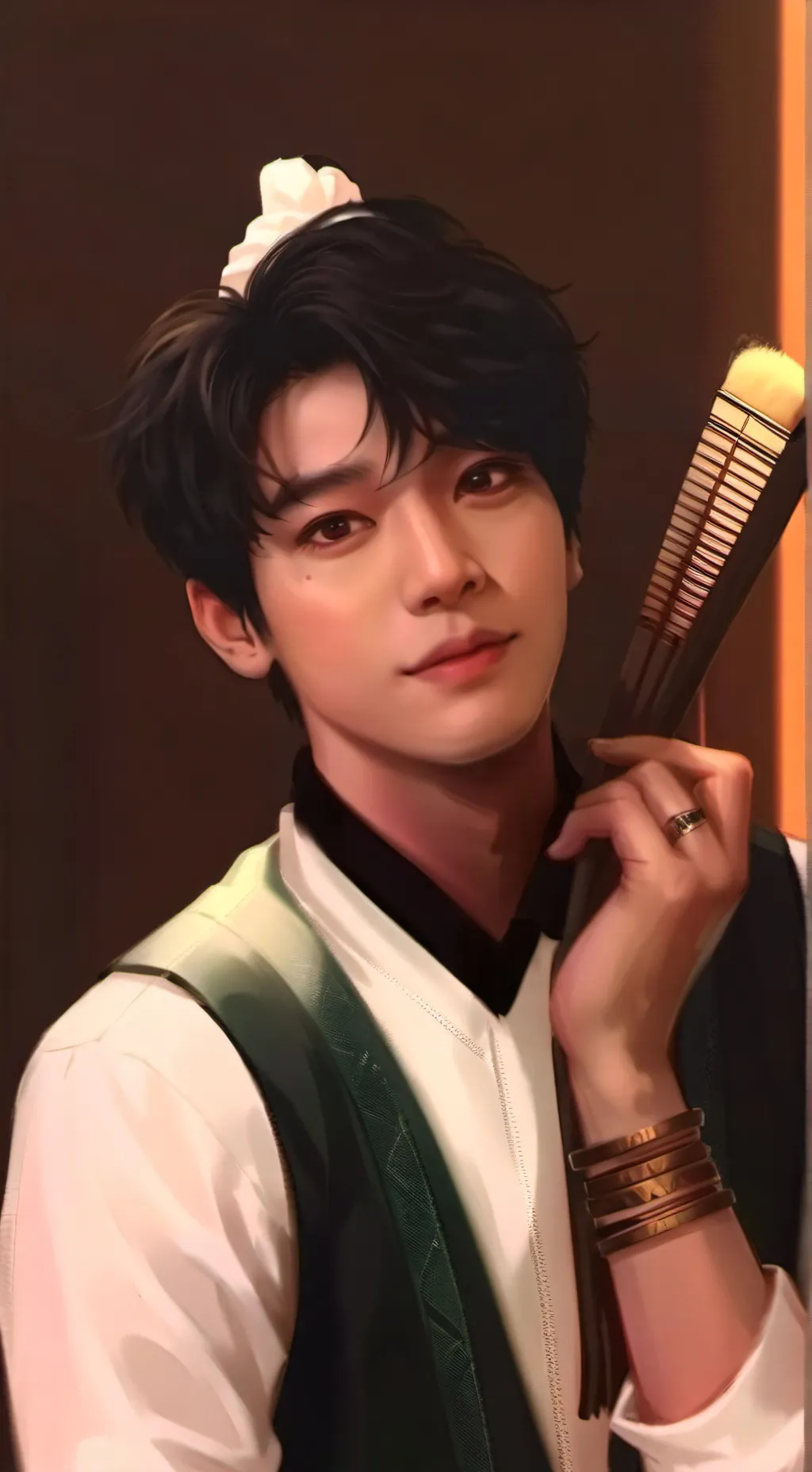ai character: ethan  background