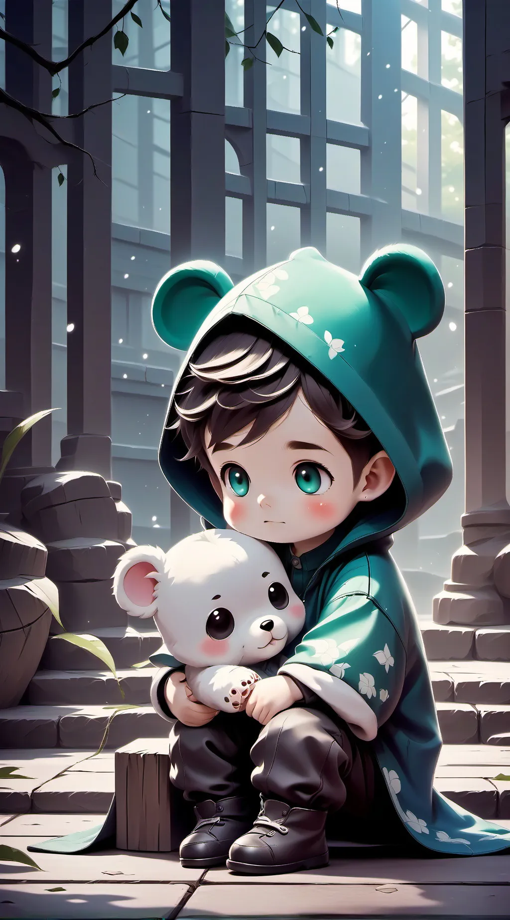 ai character: nolan background