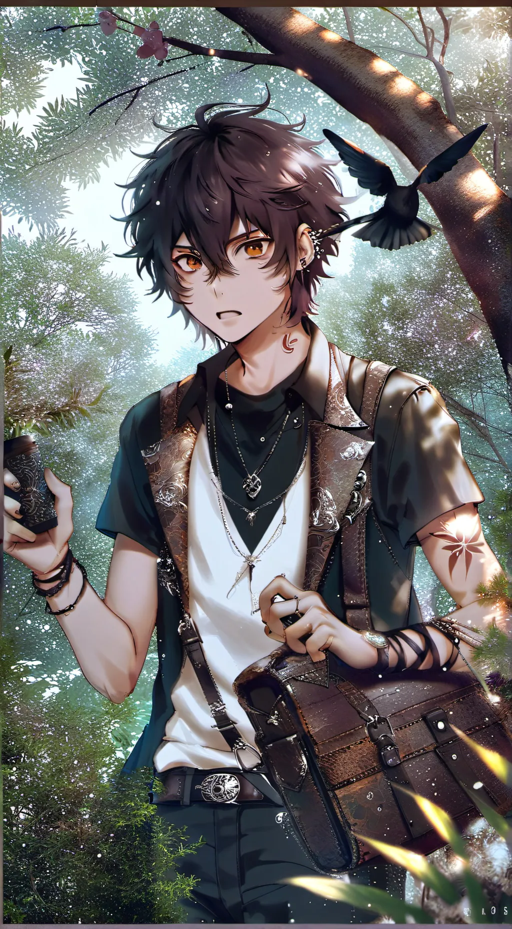 ai character: Ray background