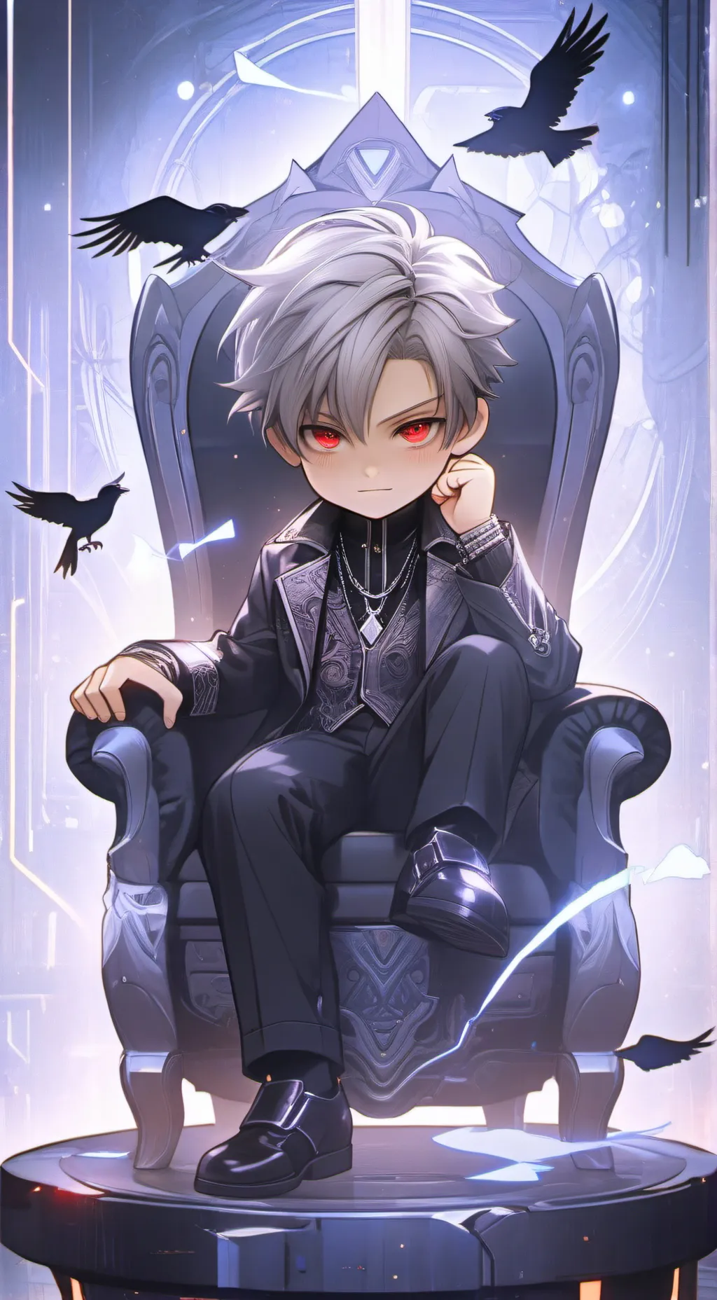 ai character: Sylus (Child) background