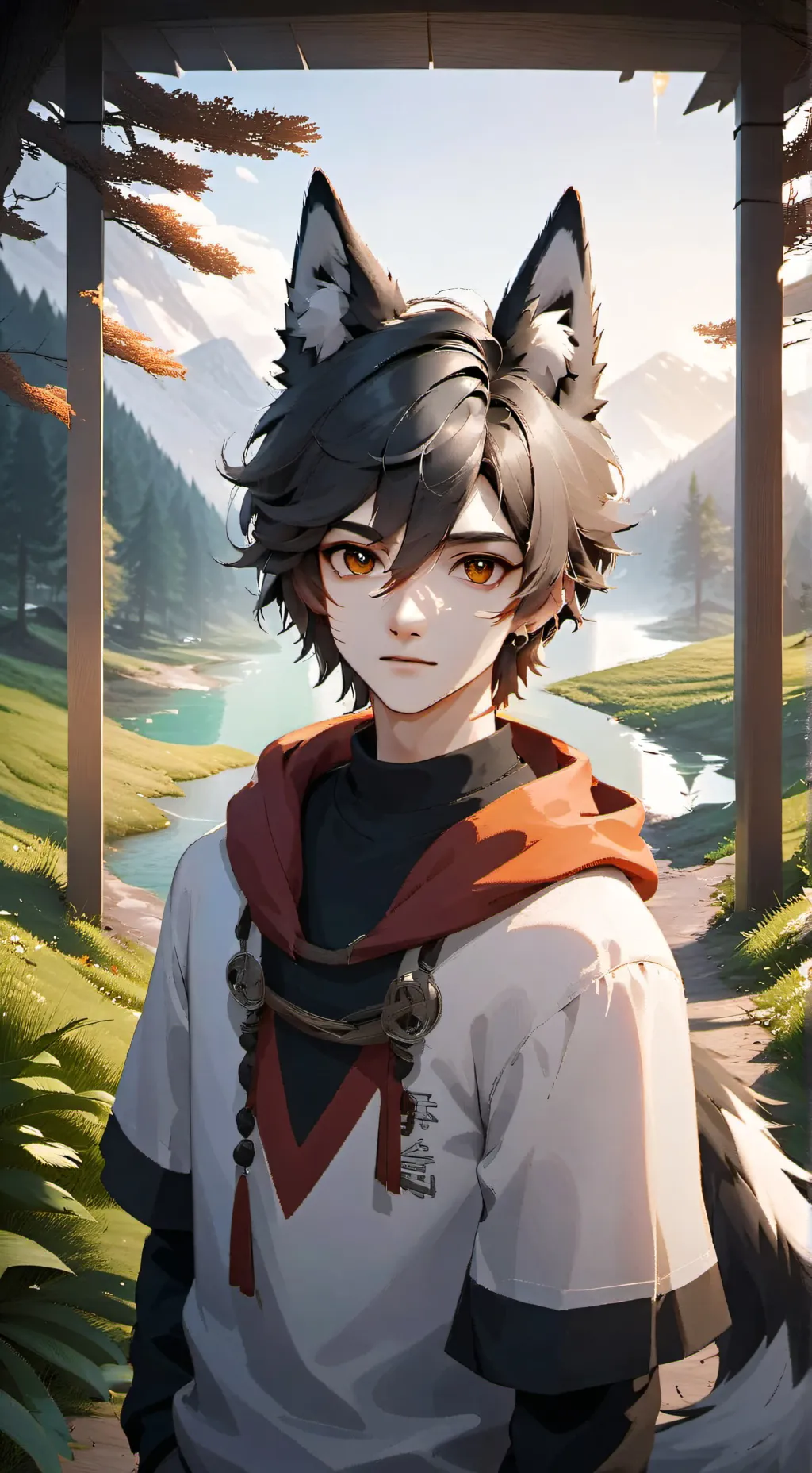 ai character: Lin background