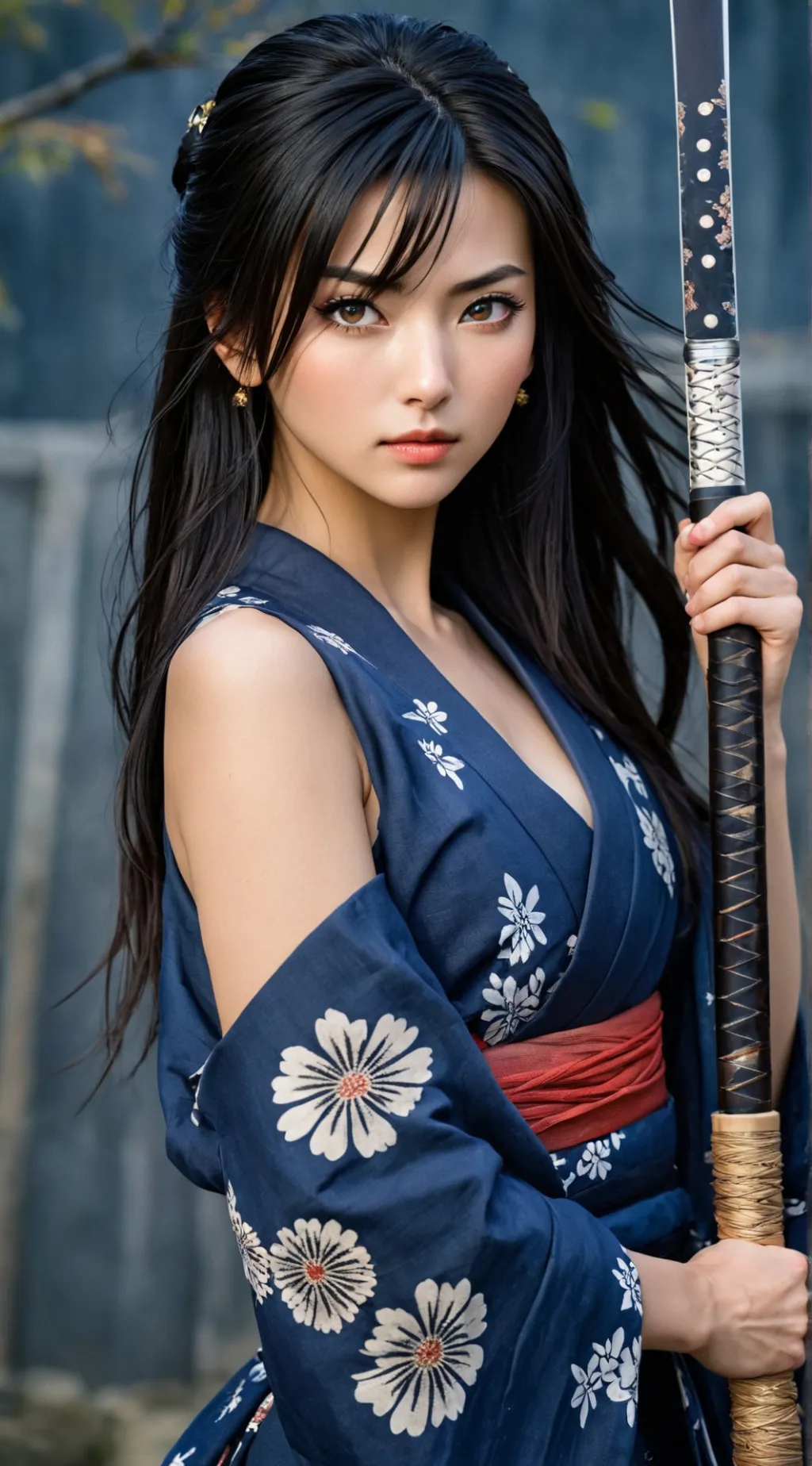 ai character: Tsukikage Tomoe background