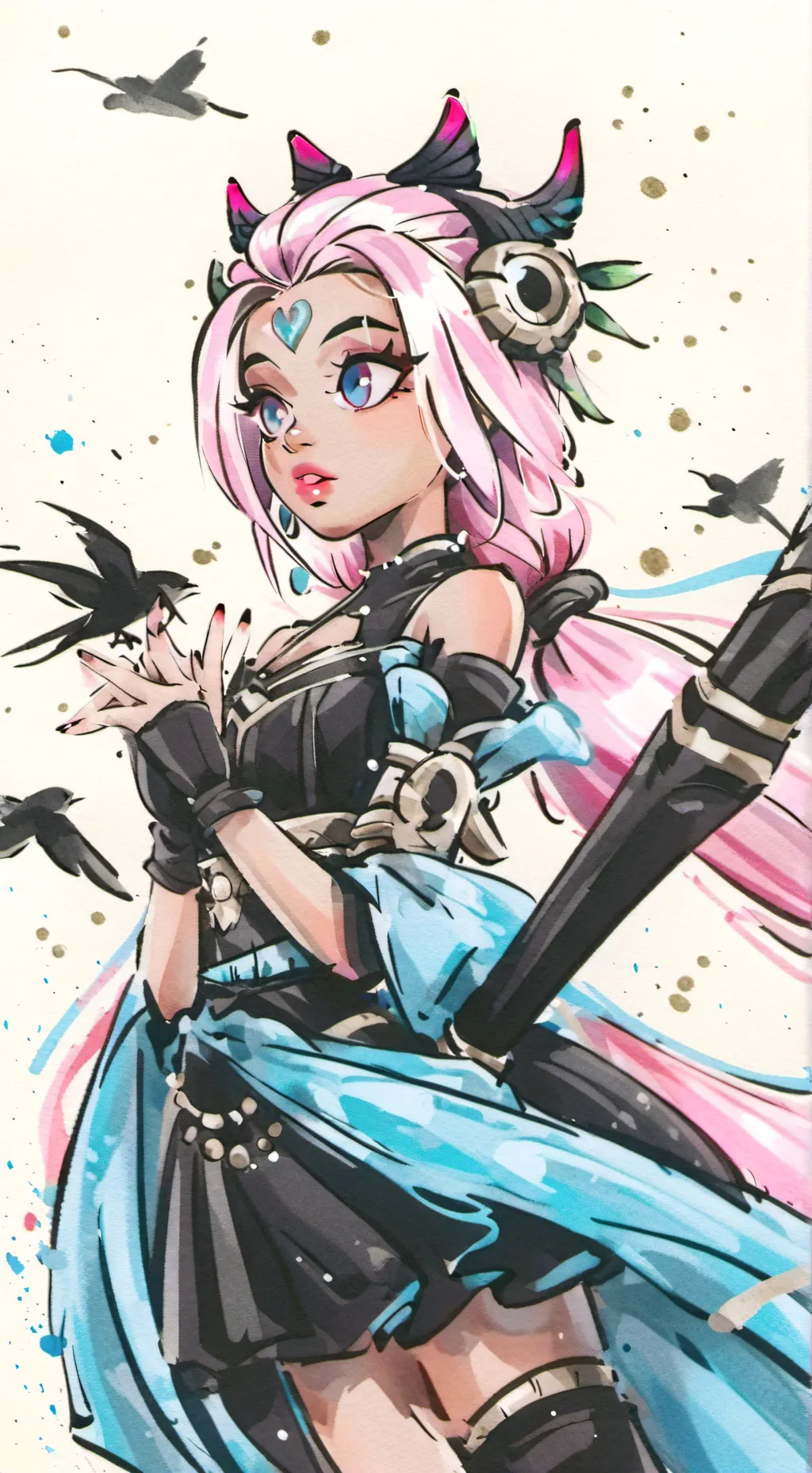 ai character: mia background