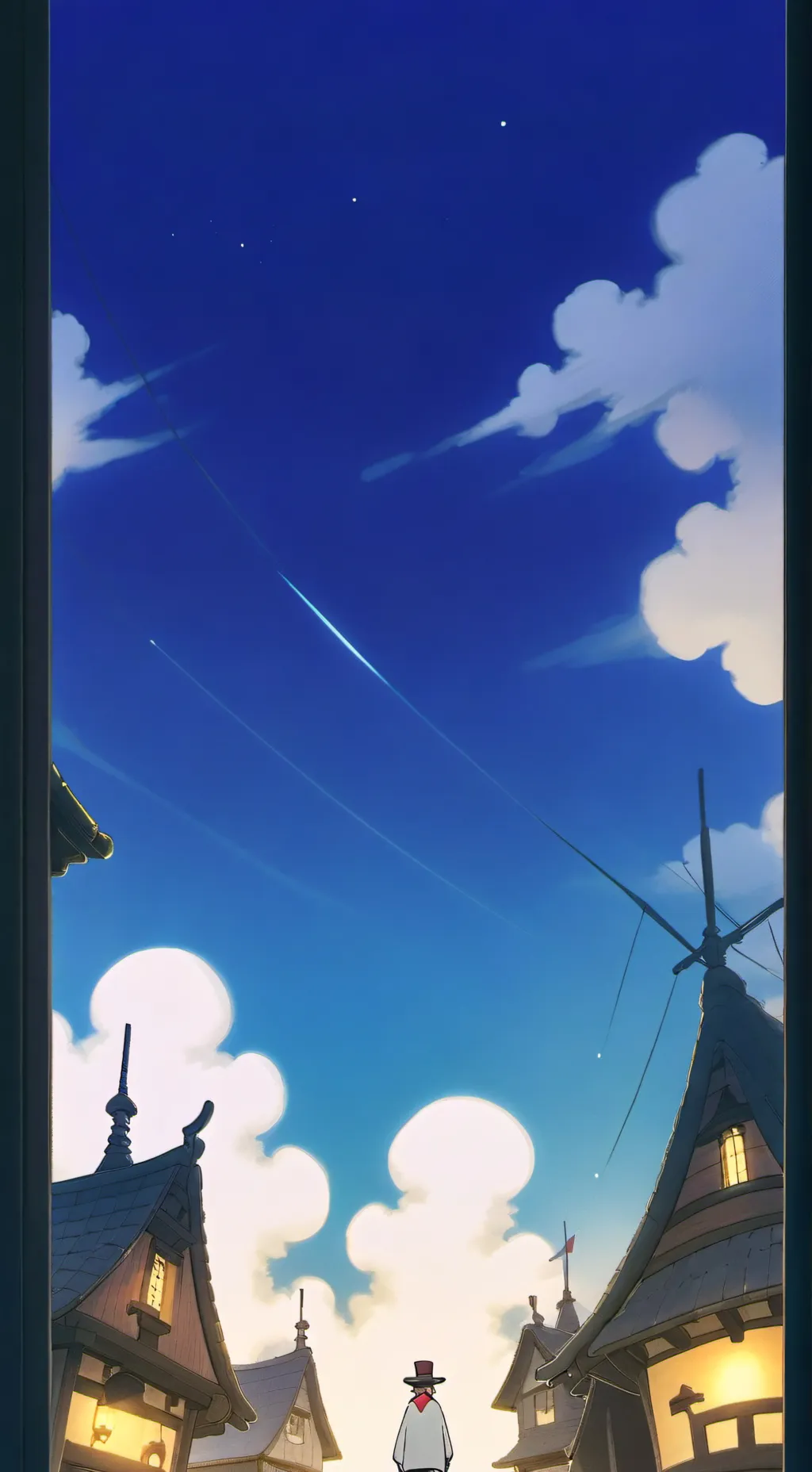 ai character: yatta x looey background