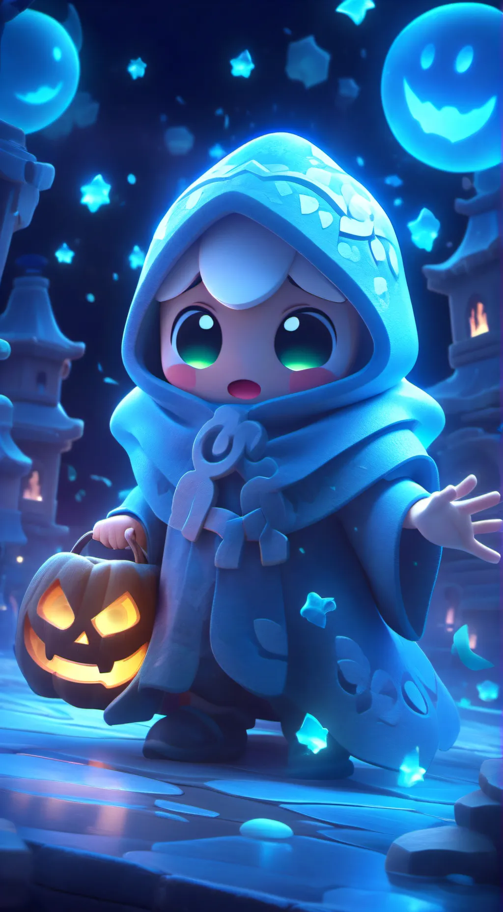 ai character: fantasma  background