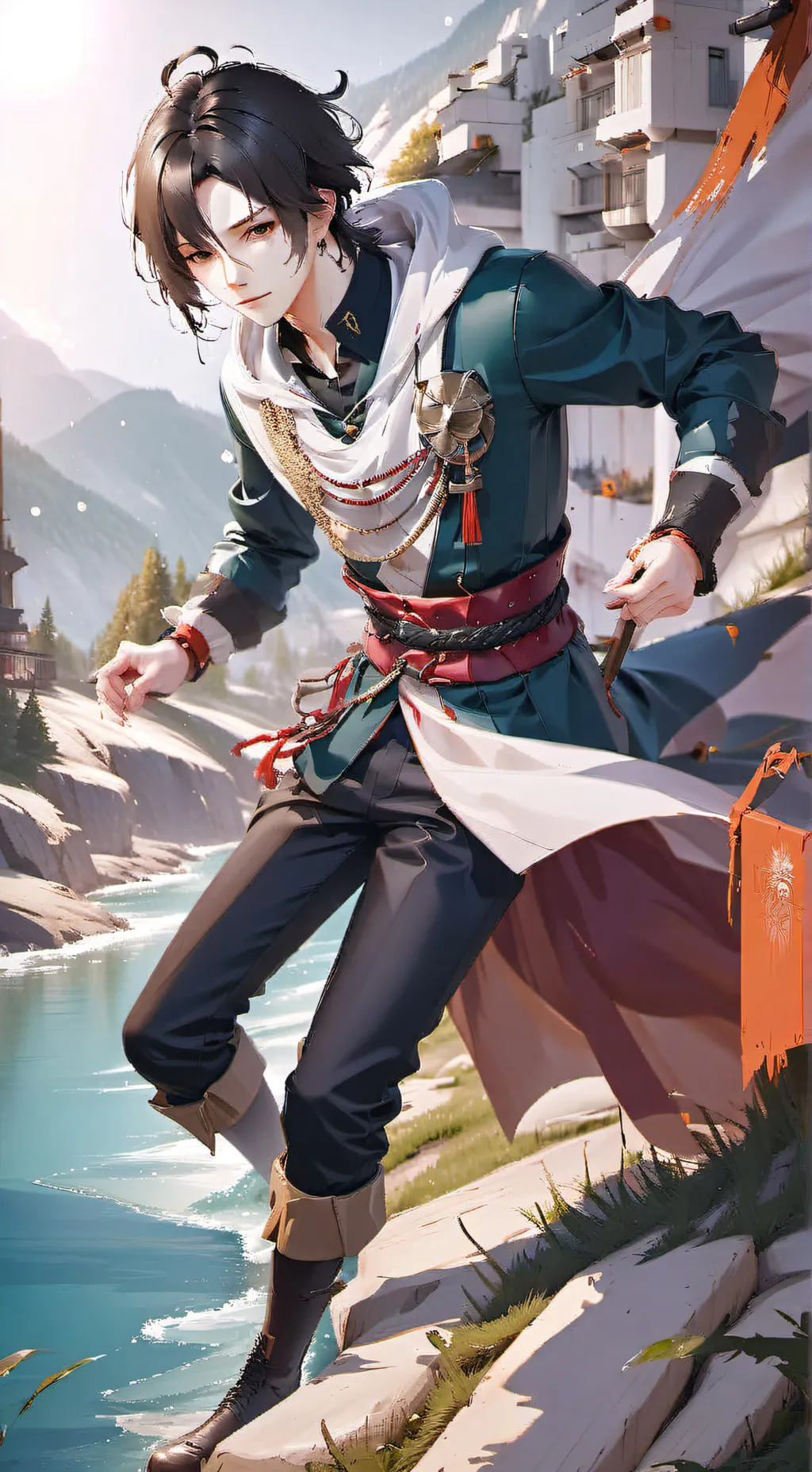 ai character:  Тимур background