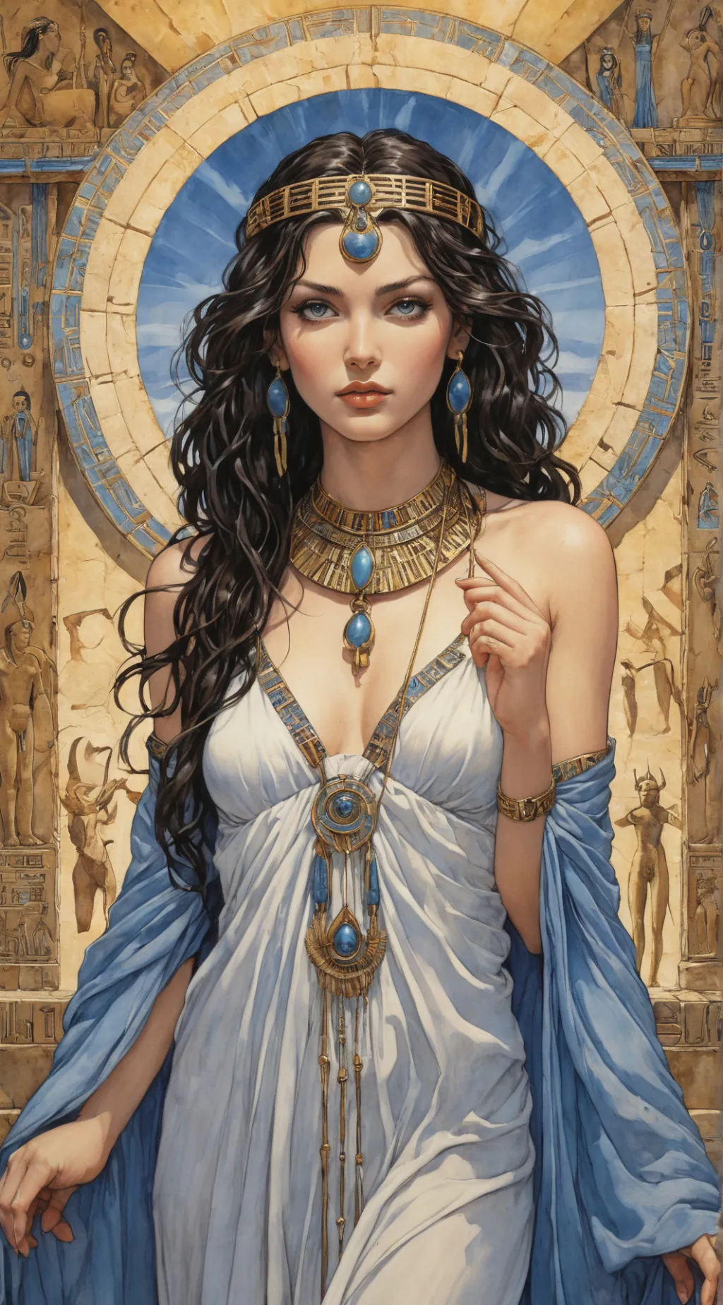 ai character: Arielle background