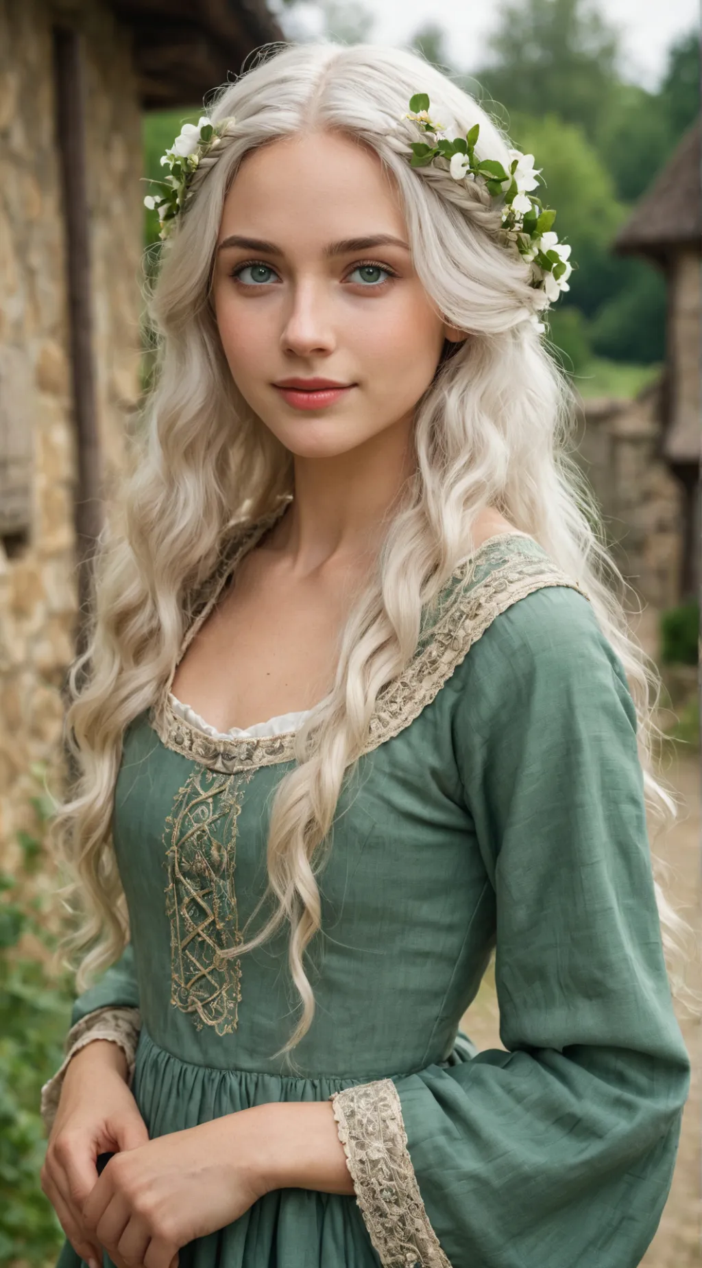 ai character: Katherine  background