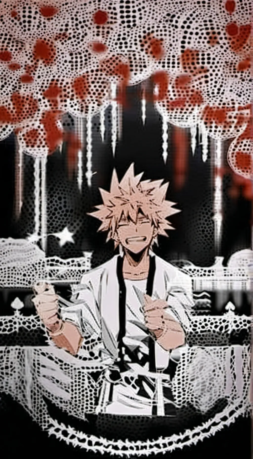 ai character: MHA sleepover  background