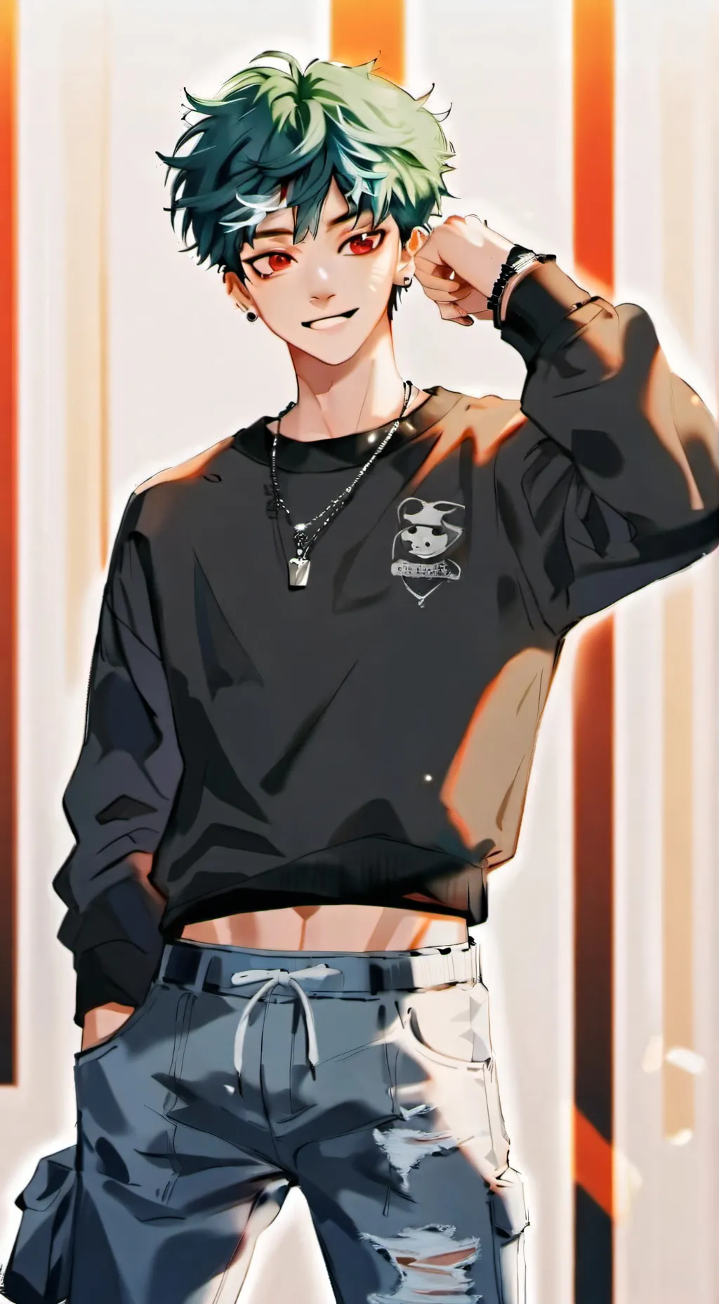 ai character: bakudeku family background