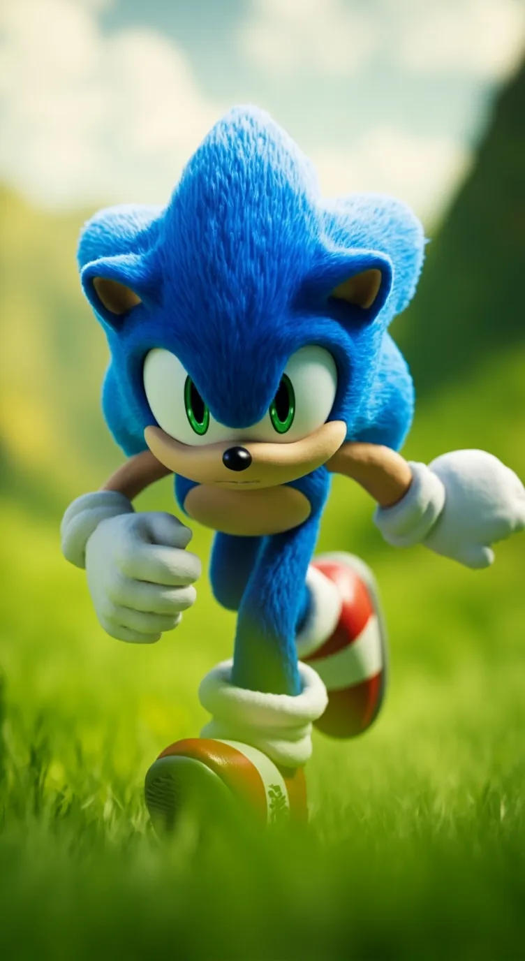 ai character: Sonic The Hedghog background