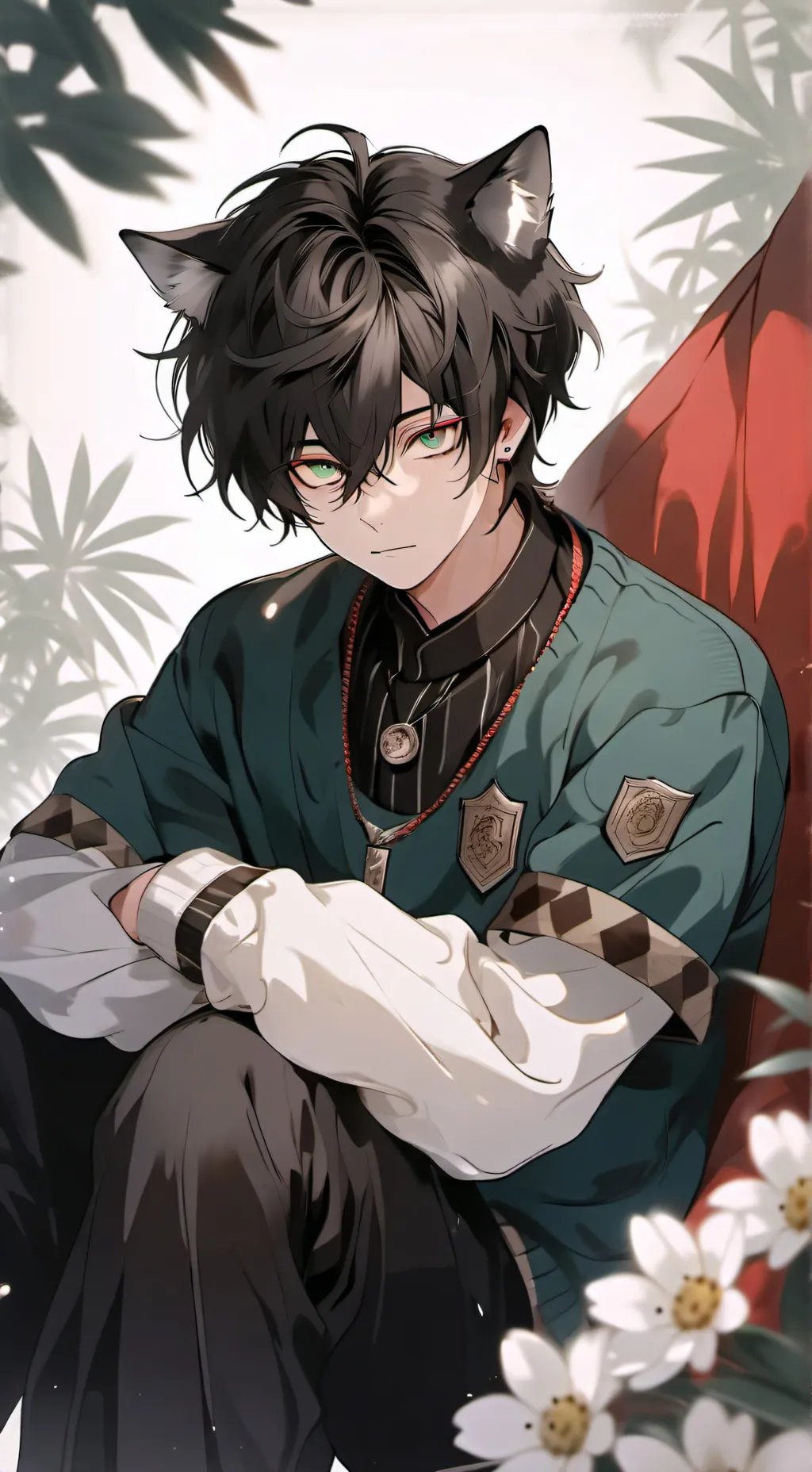 ai character: bon background