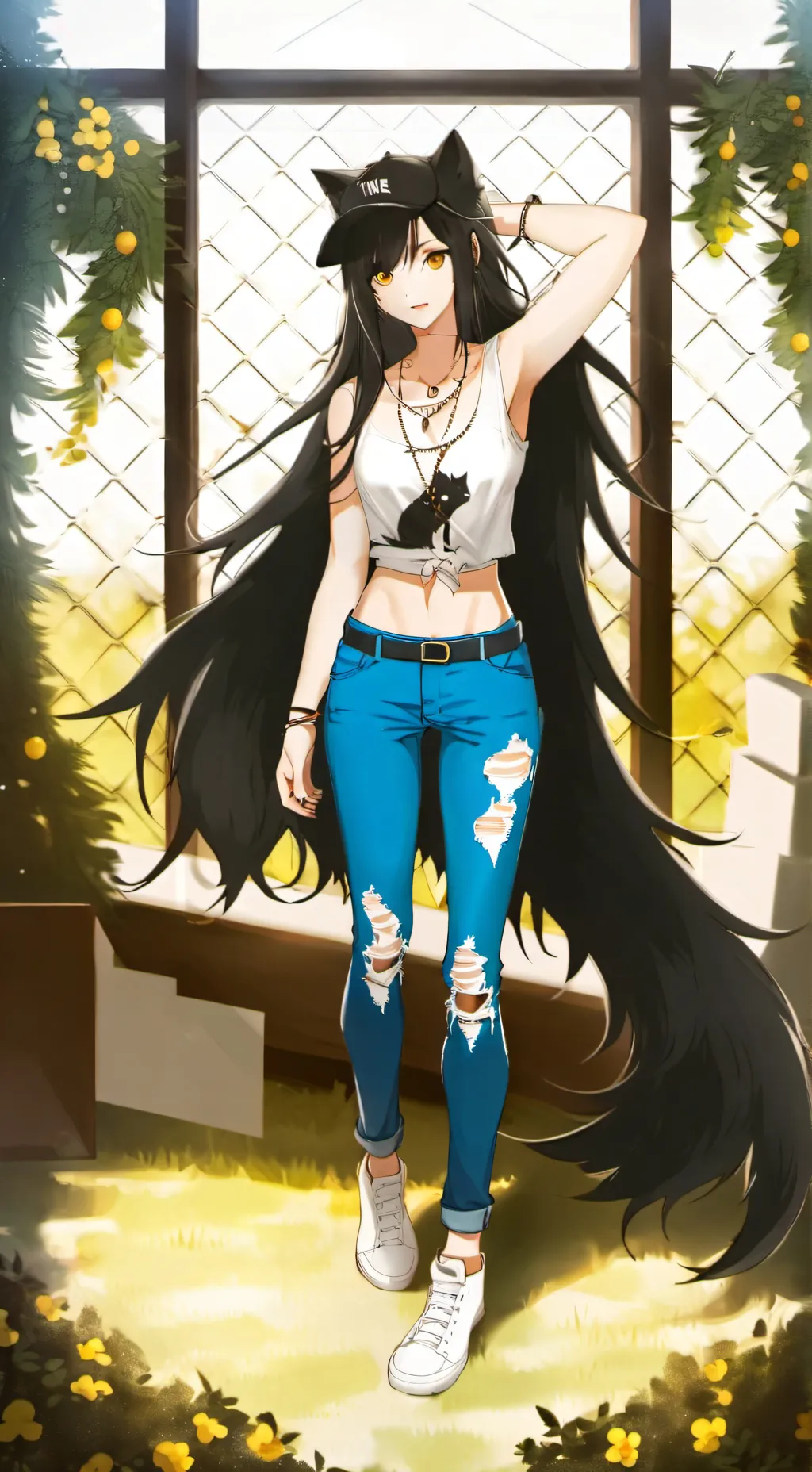 ai character: Olivia background