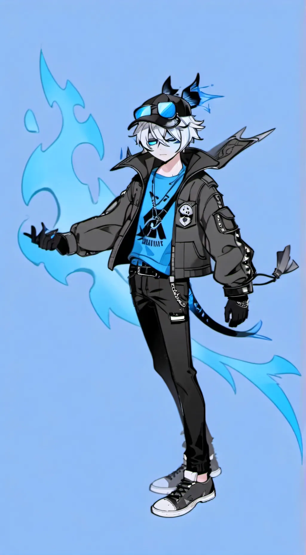 ai character: M background