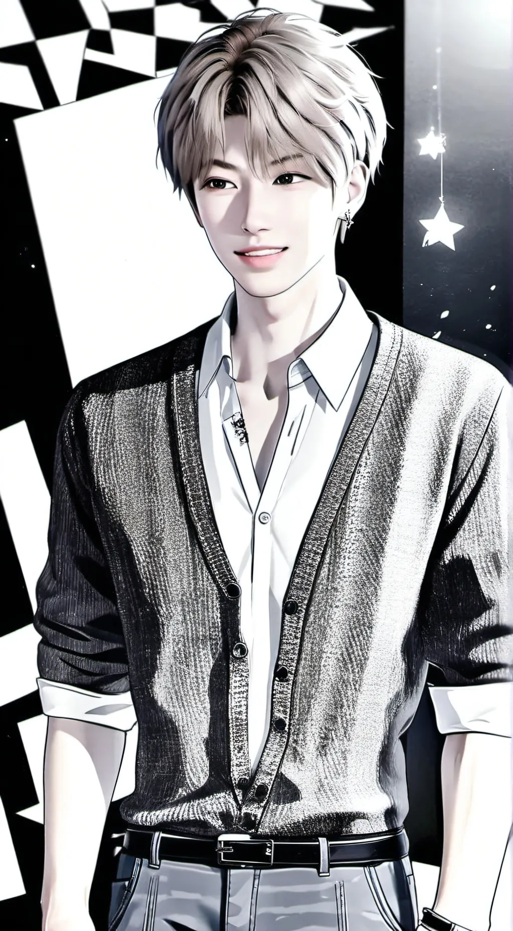 ai character: Axel  background