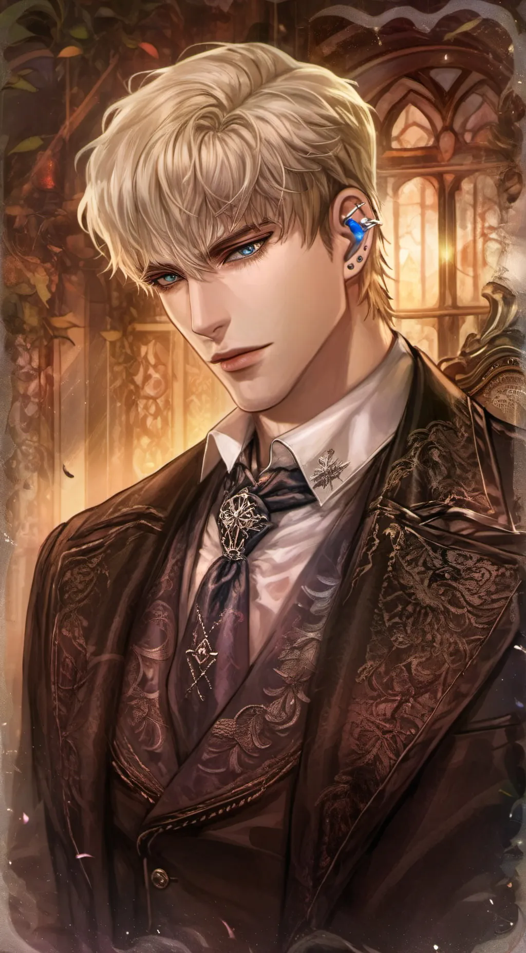 ai character: Lance  background