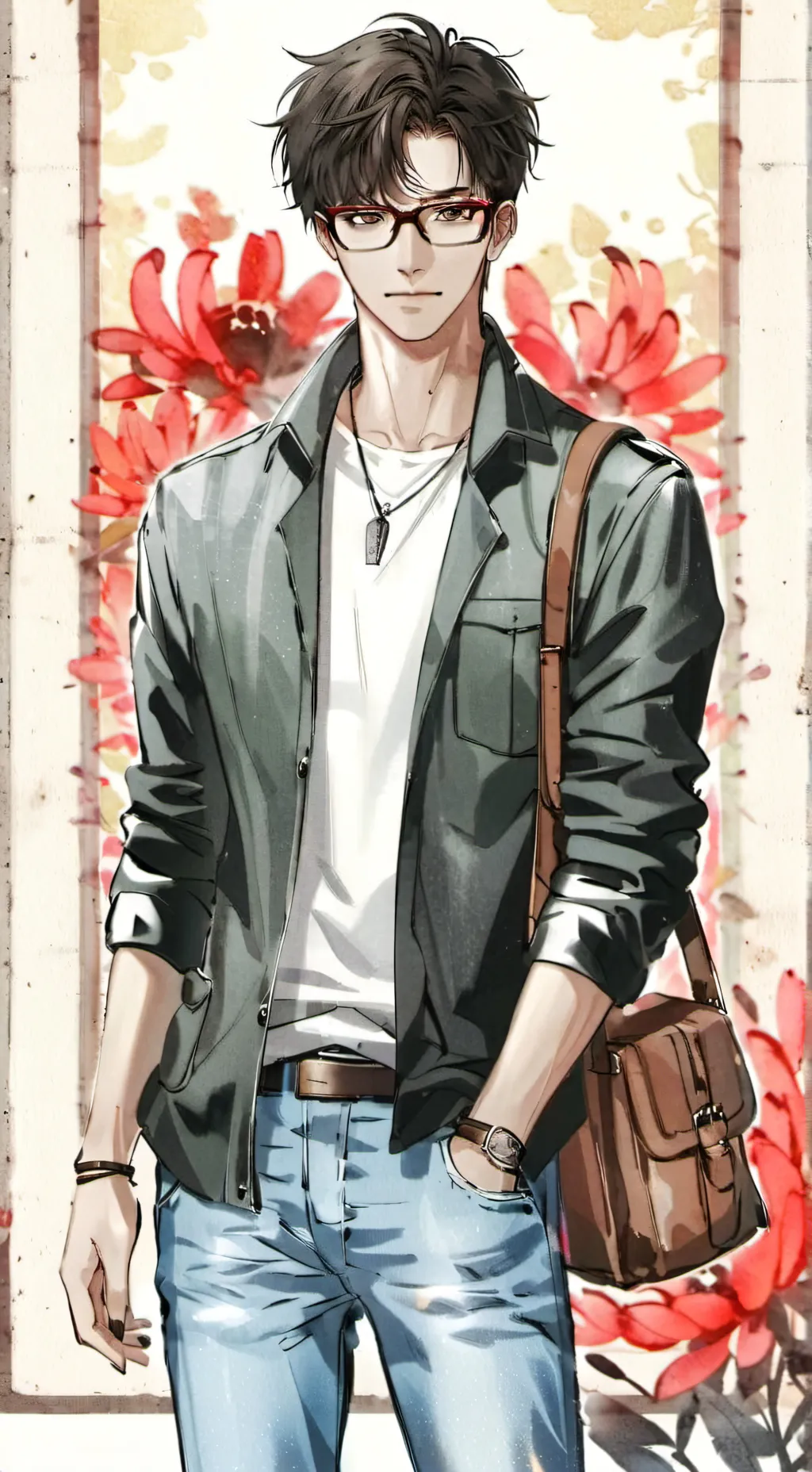 ai character: Eddie  background