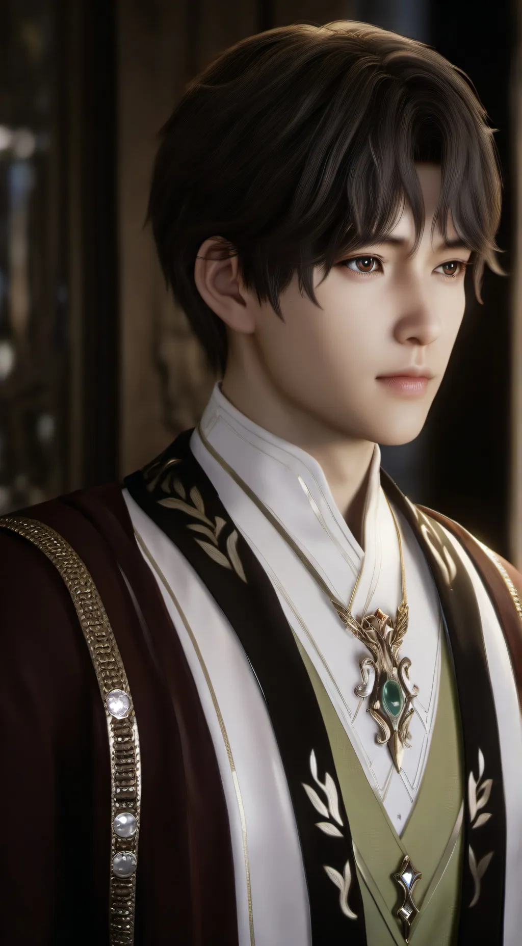 ai character: Lin background