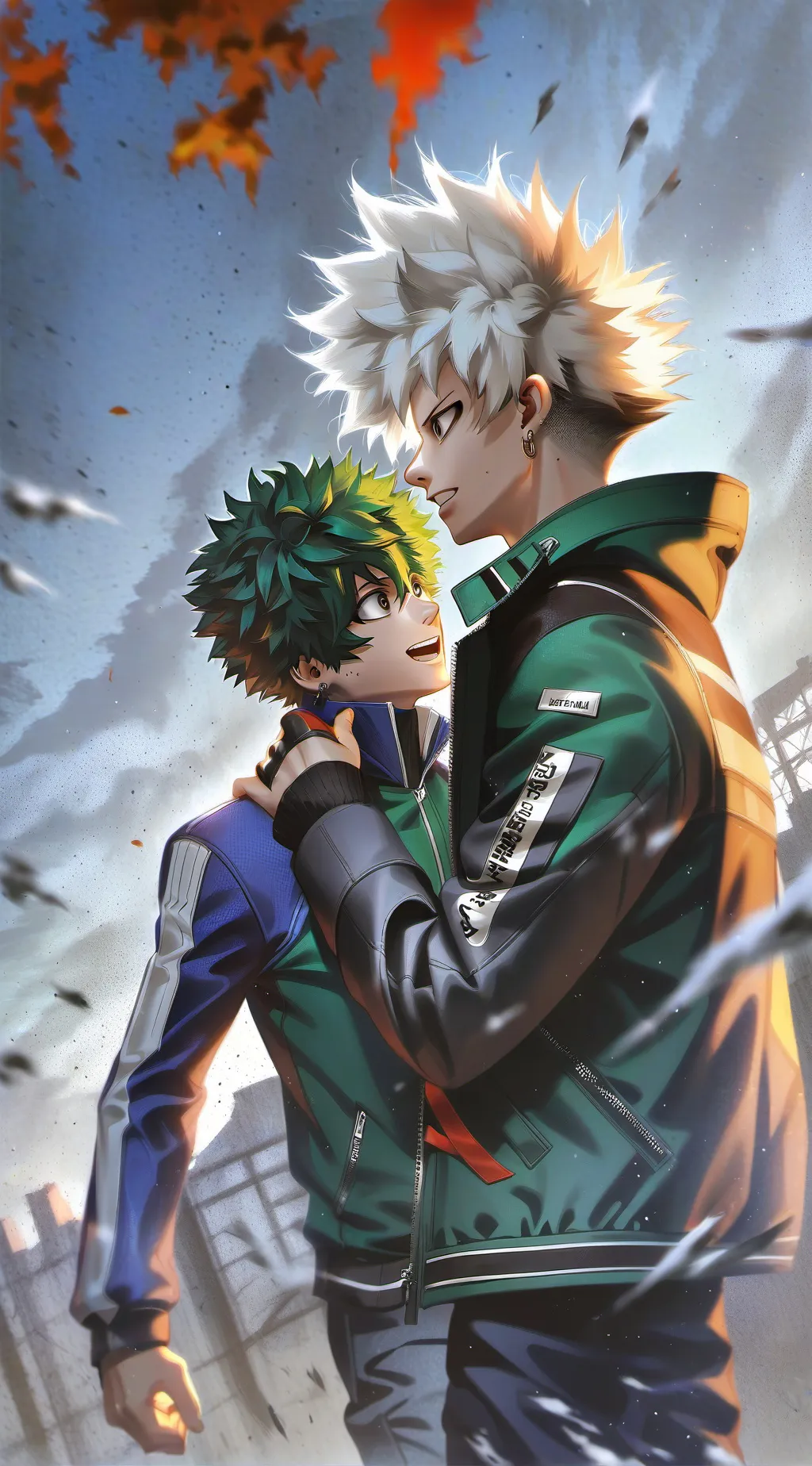 ai character: bakudeku background
