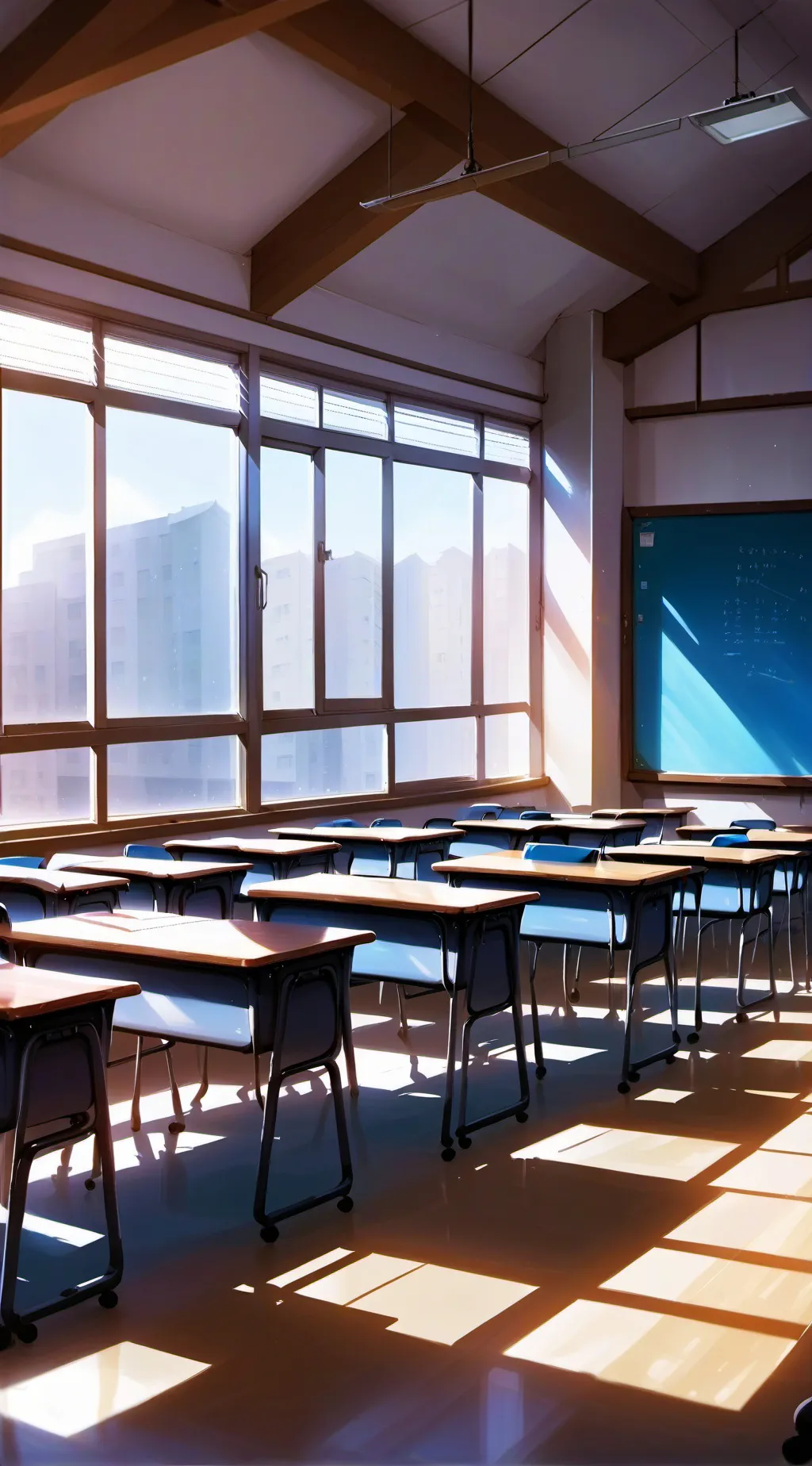 ai character: MHA New Student background