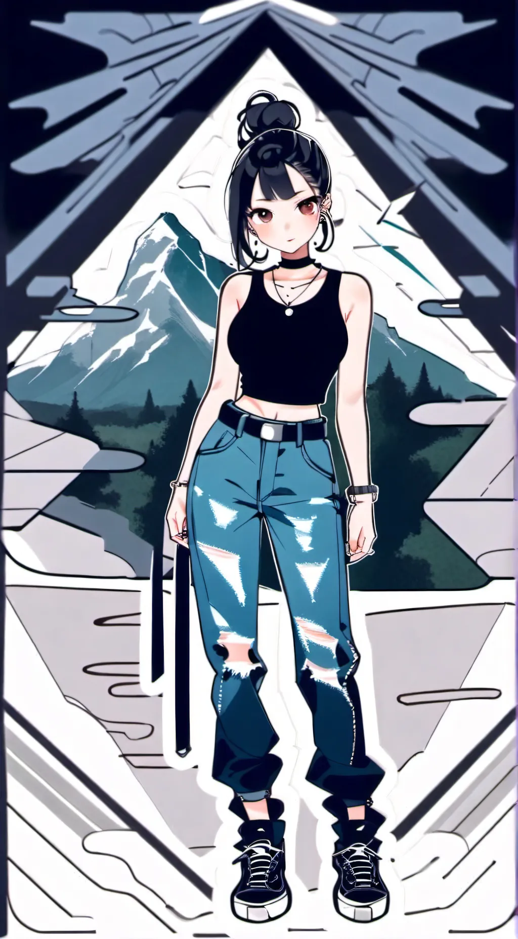 ai character: abby background