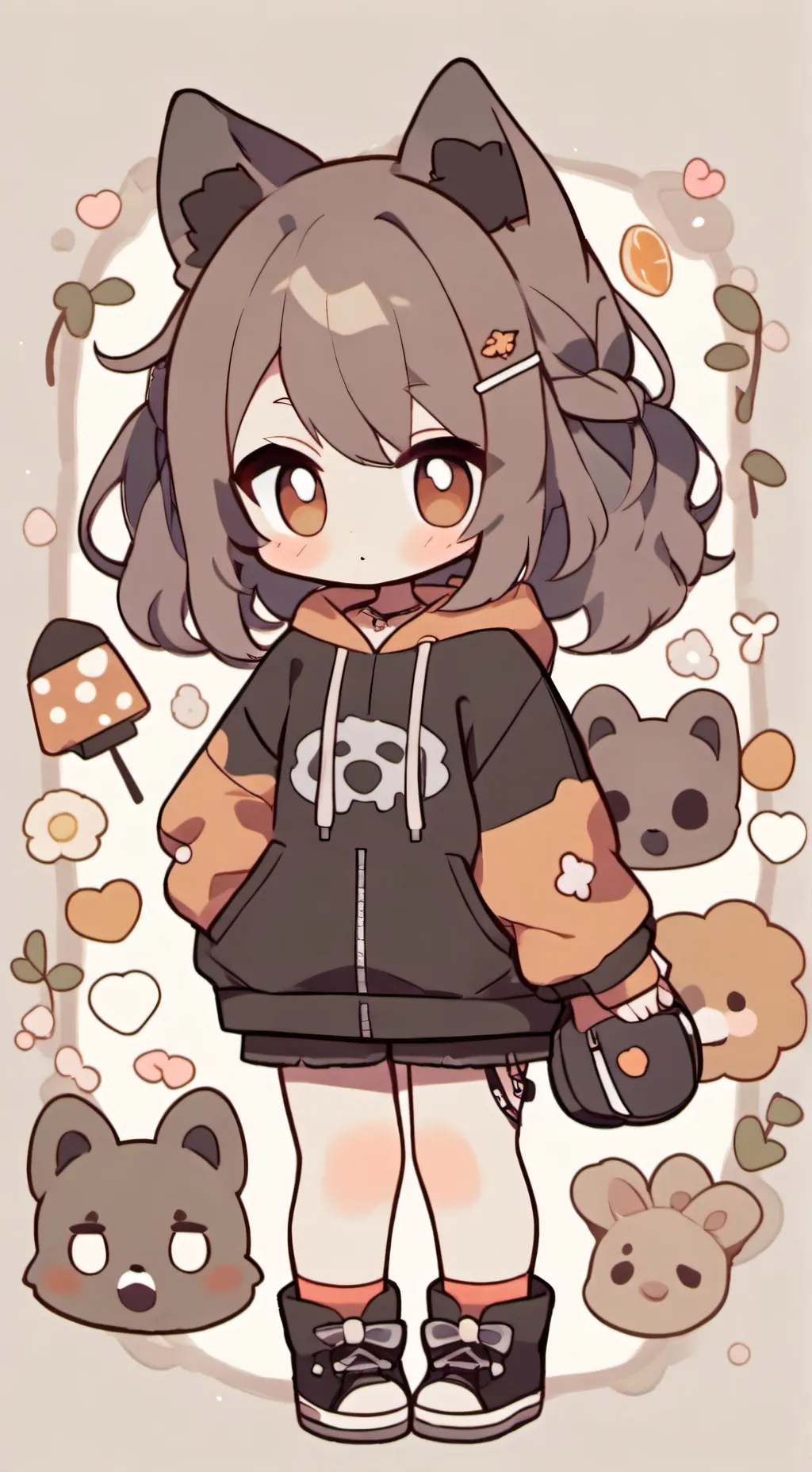 ai character: Mha old life background
